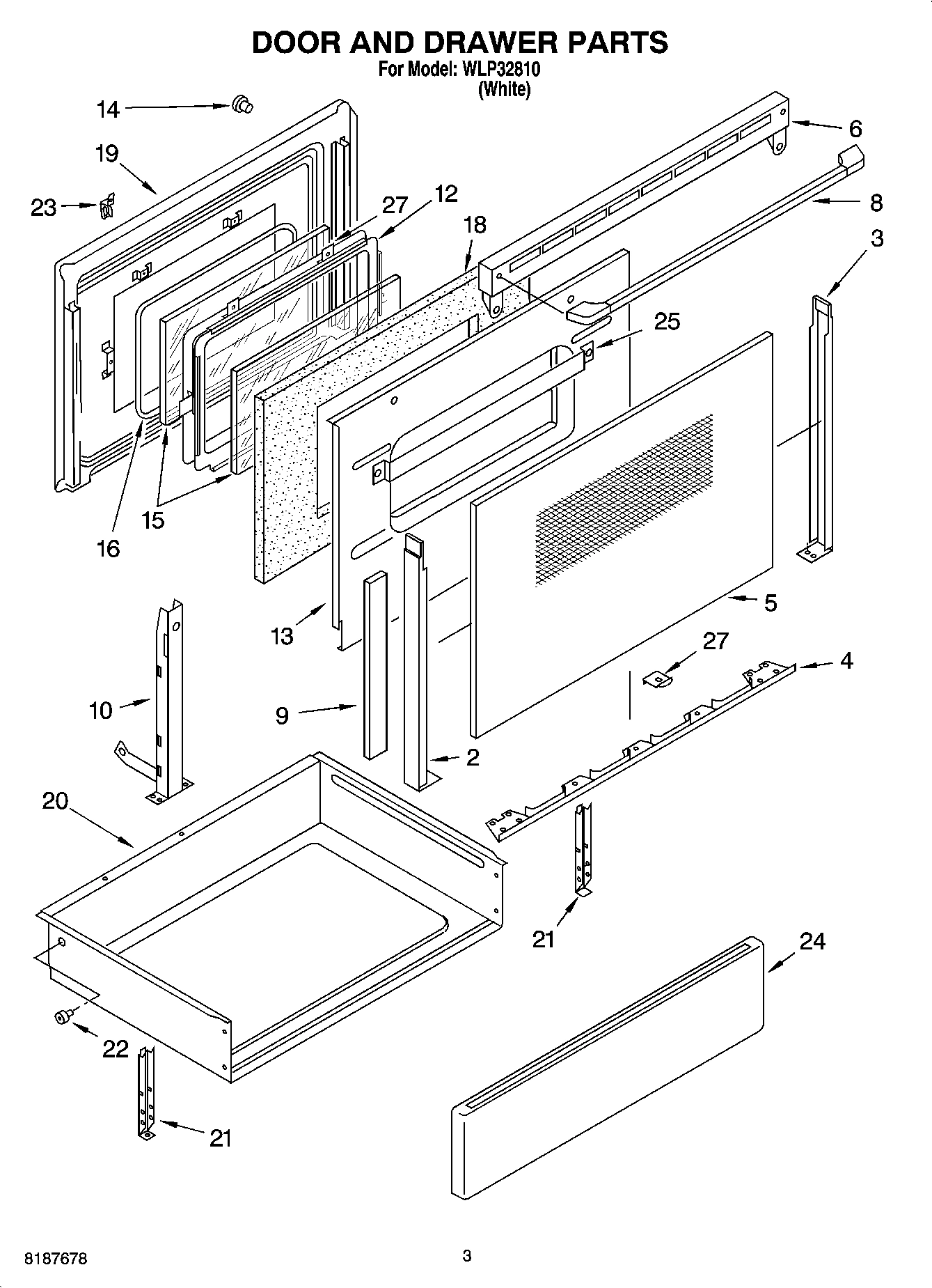 03 - DOOR AND DRAWER PARTS