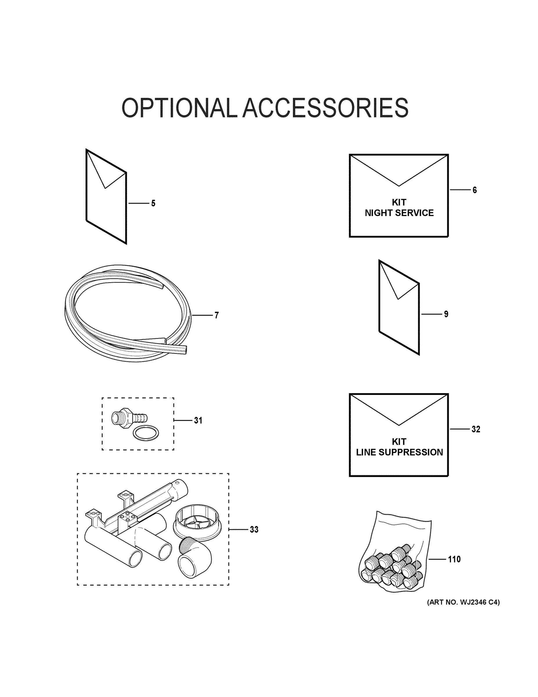 OPTIONAL ACCESSORIES