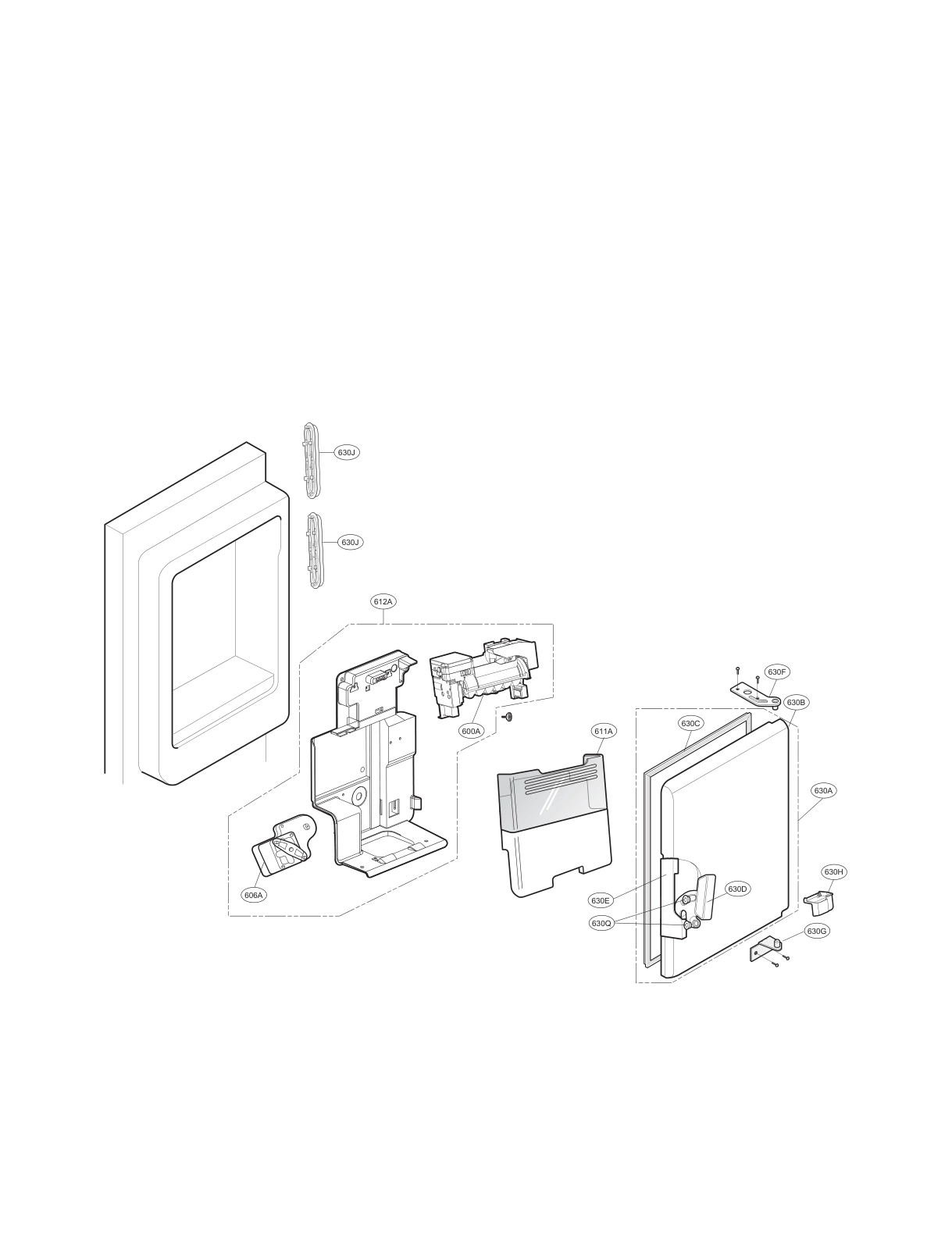 ICE MAKER & ICE BIN PARTS