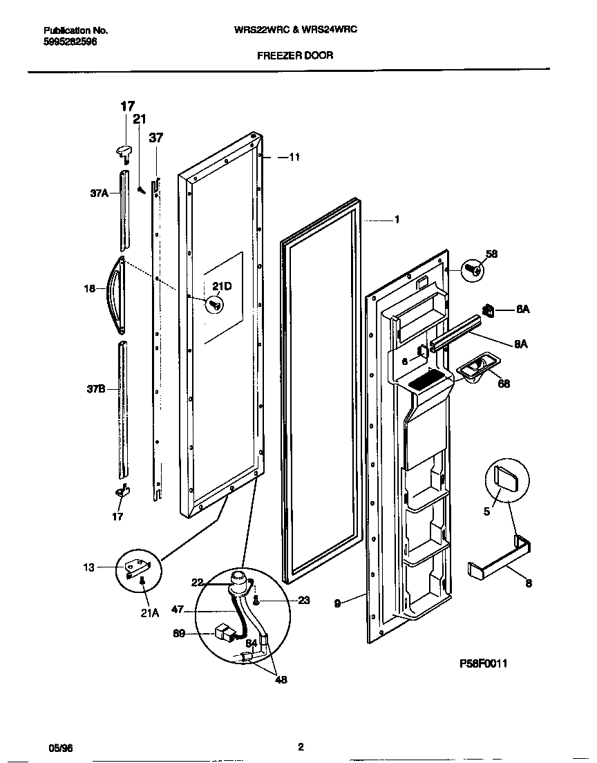02 - FREEZER DOOR