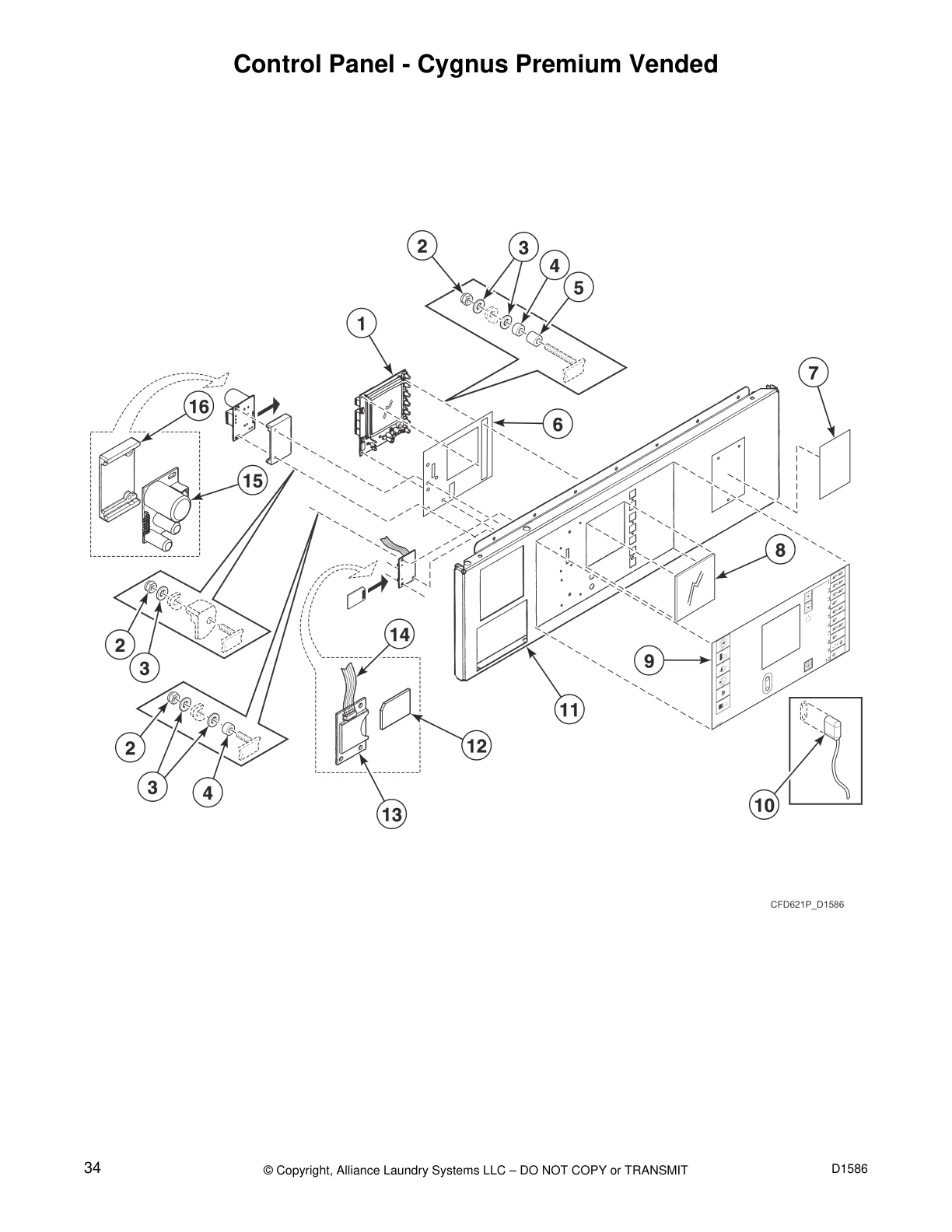 Control Panel - Cygnus Premium Vended