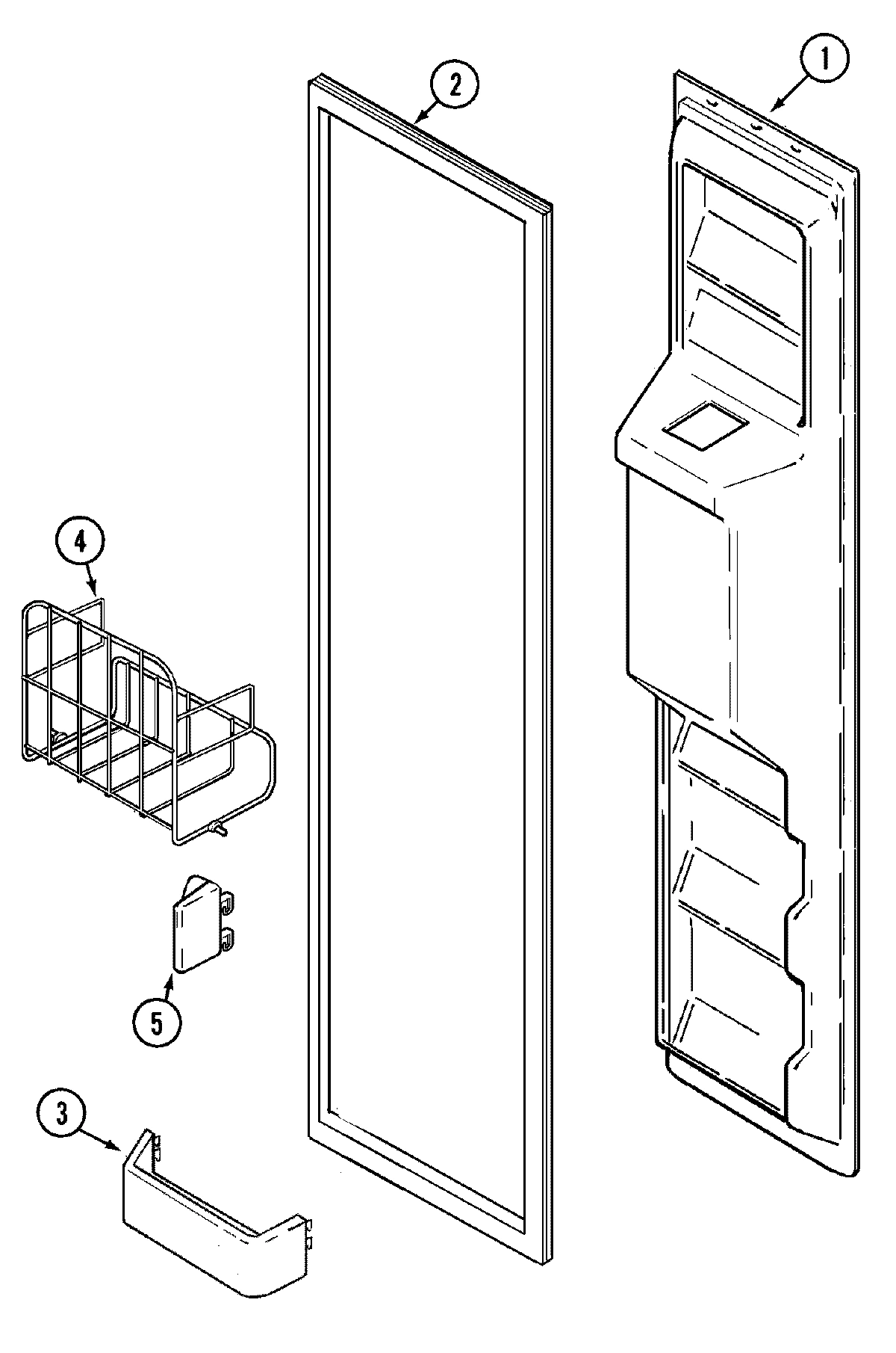 05 - FREEZER INNER DOOR