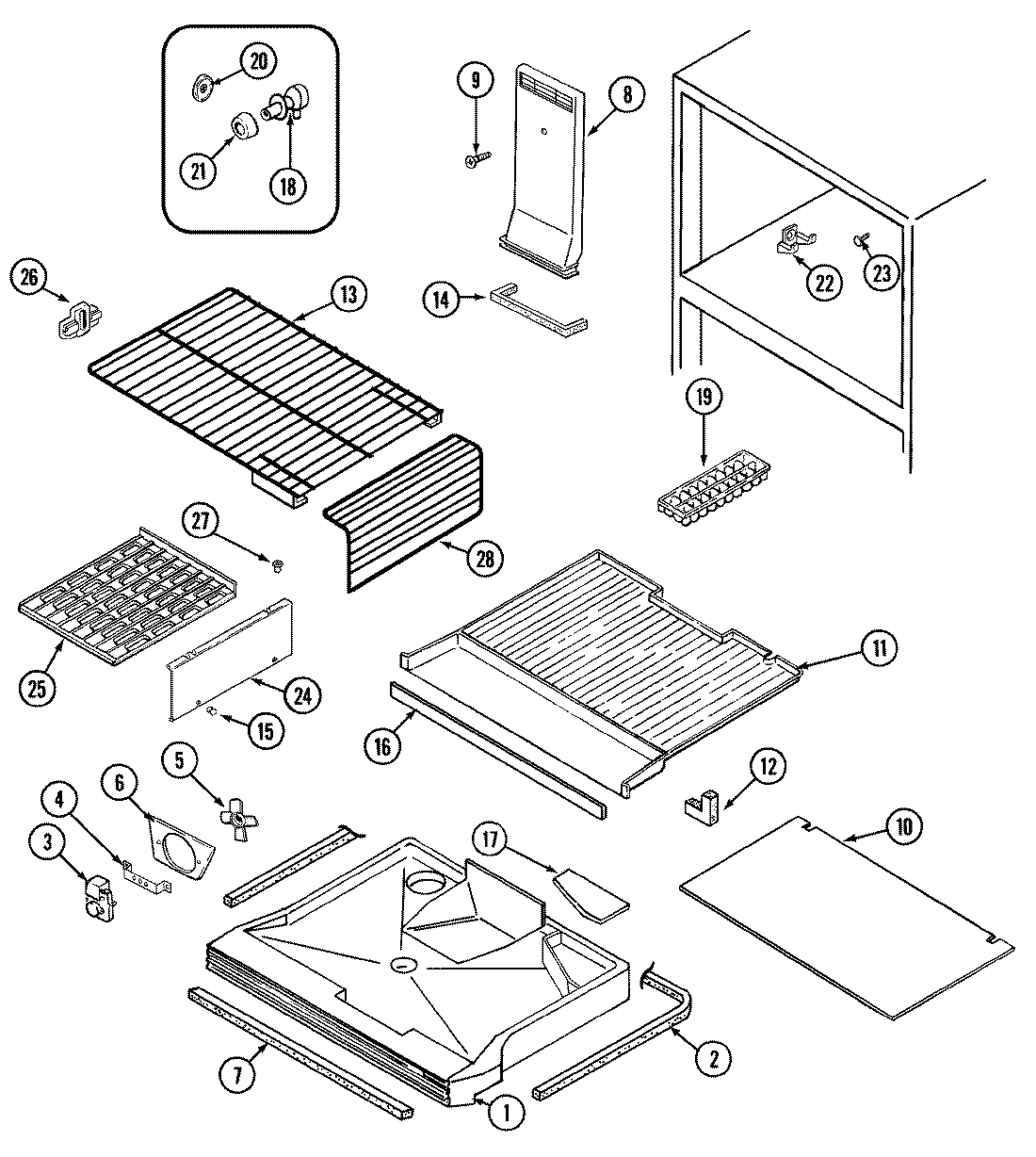 02 - FREEZER COMPARTMENT