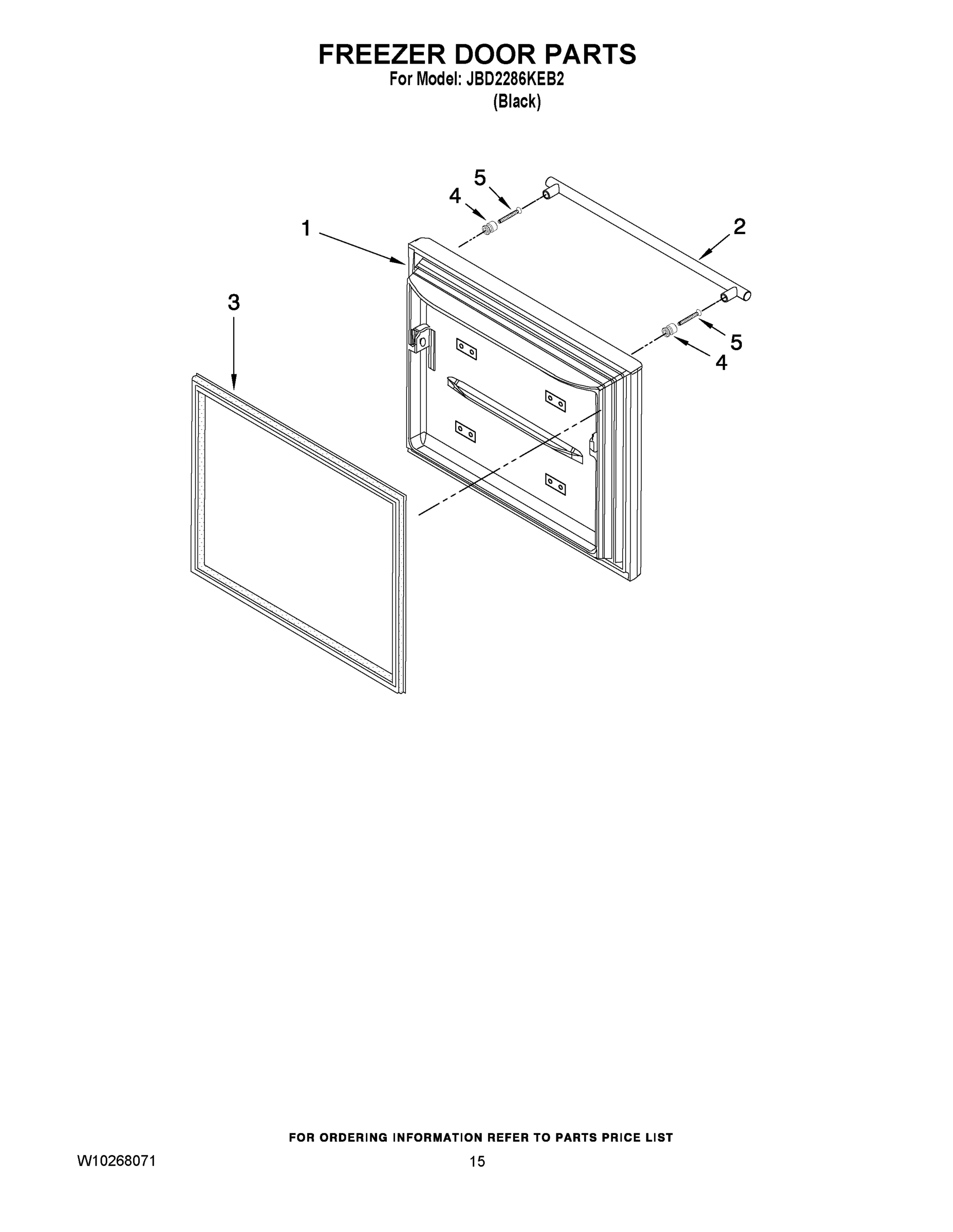 08 - FREEZER DOOR PARTS