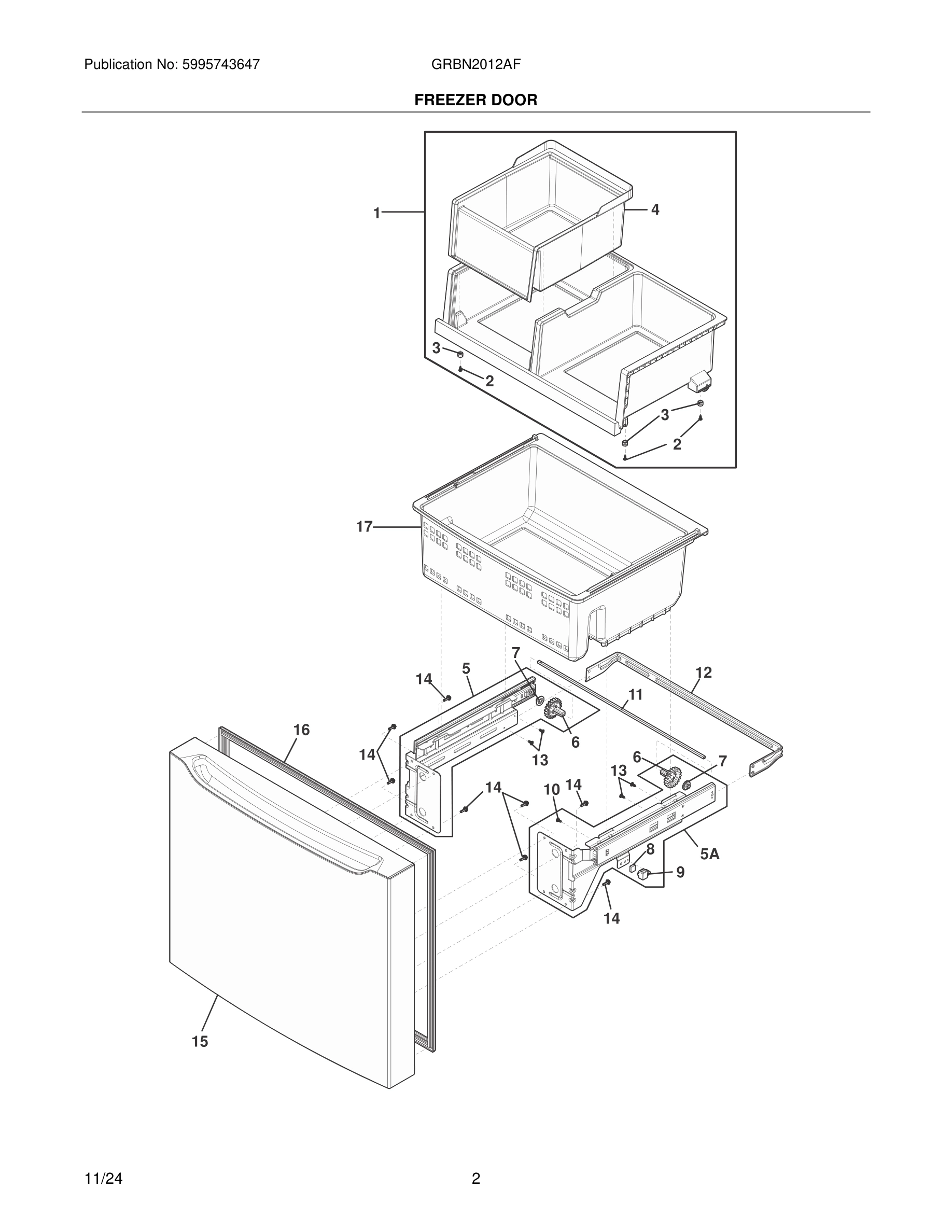 03 - FREEZER DOOR