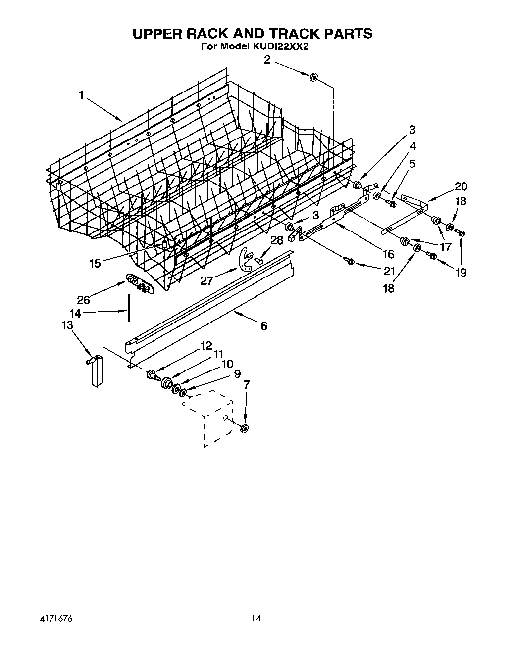 11 - UPPER RACK AND TRACK