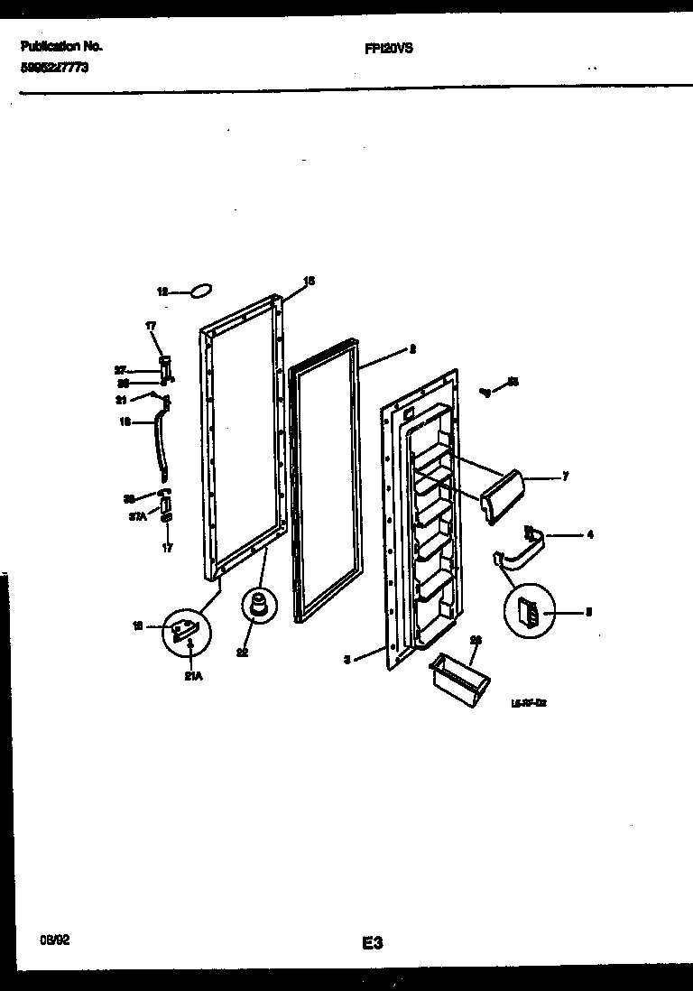 03 - REFRIGERATOR DOOR PARTS