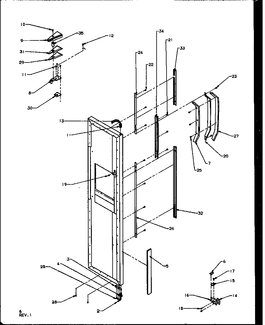 07 - FZ DOOR HINGE AND TRIM PARTS