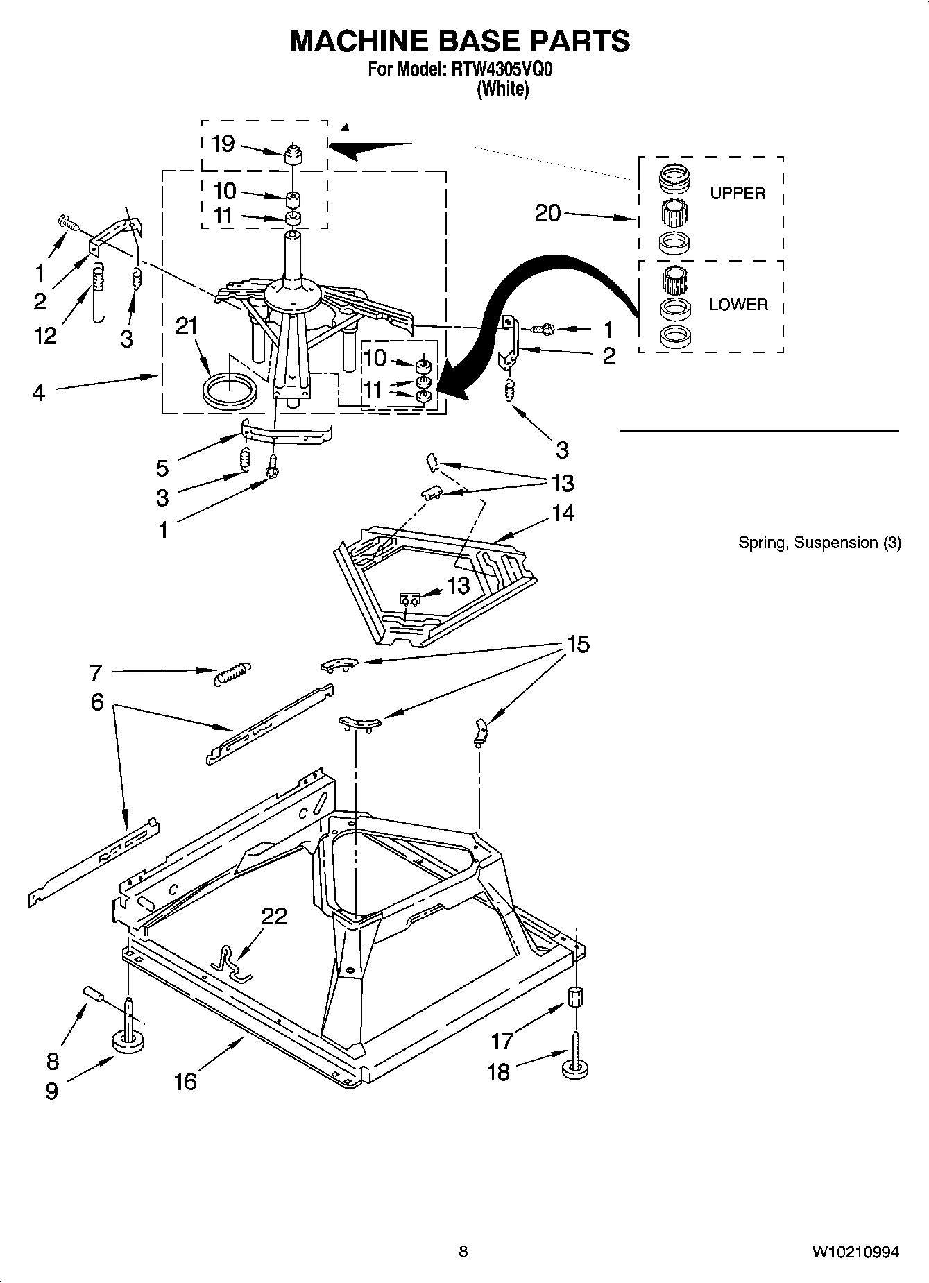 05 - MACHINE BASE PARTS