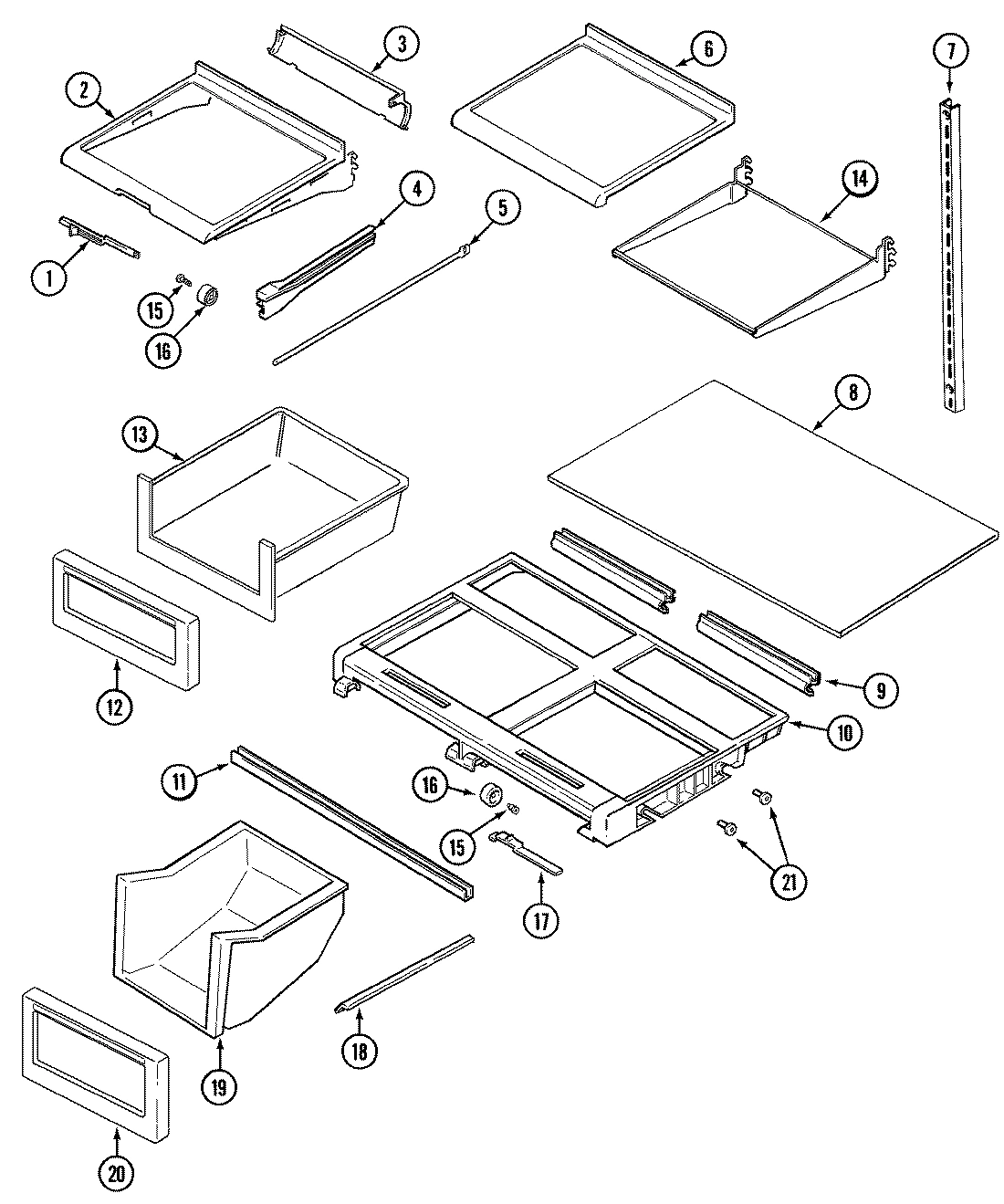 09 - SHELVES & ACCESSORIES