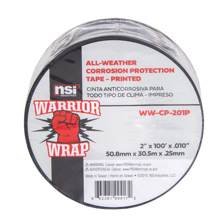 Corrosion Protection Tape 10Mil- Printed 2" 100ft