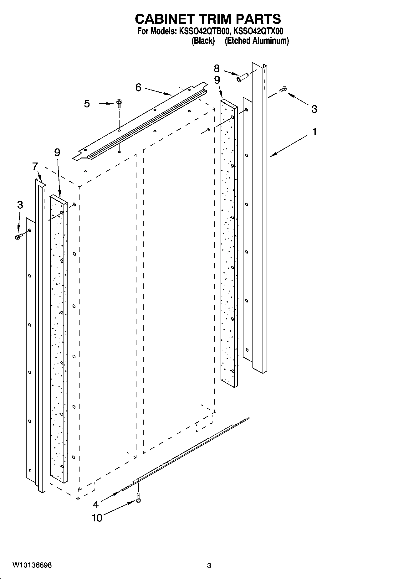 02 - CABINET TRIM PARTS