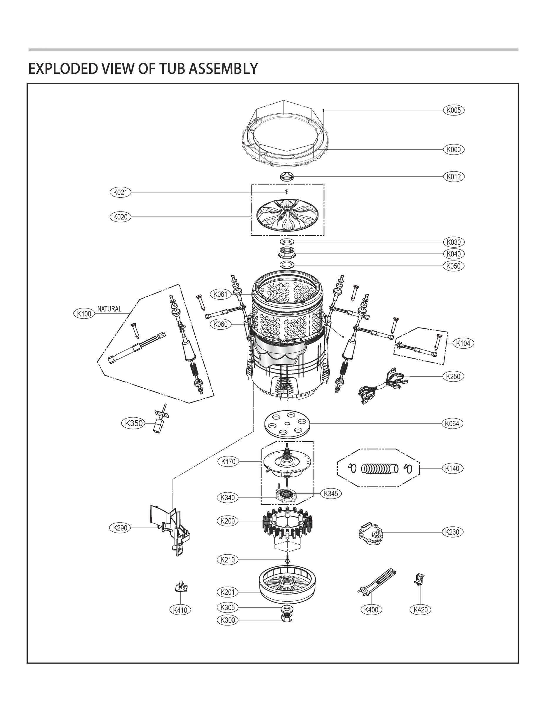 TUB ASSEMBLY
