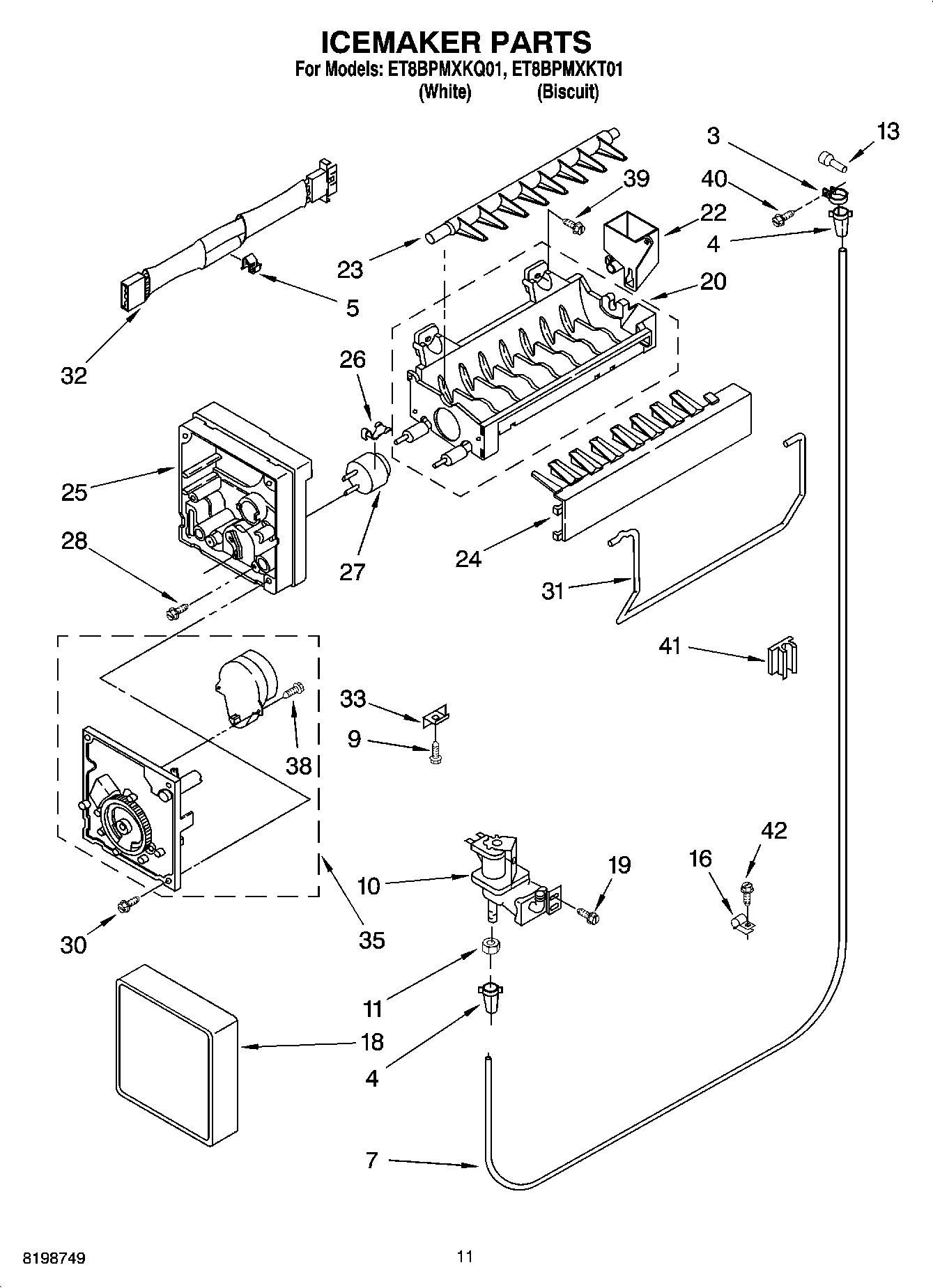 06 - ICEMAKER PARTS, OPTIONAL PARTS