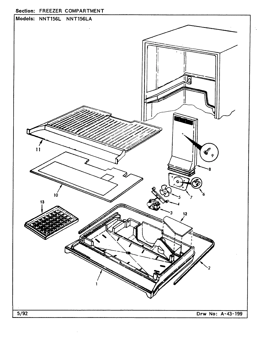 01 - FREEZER COMPARTMENT