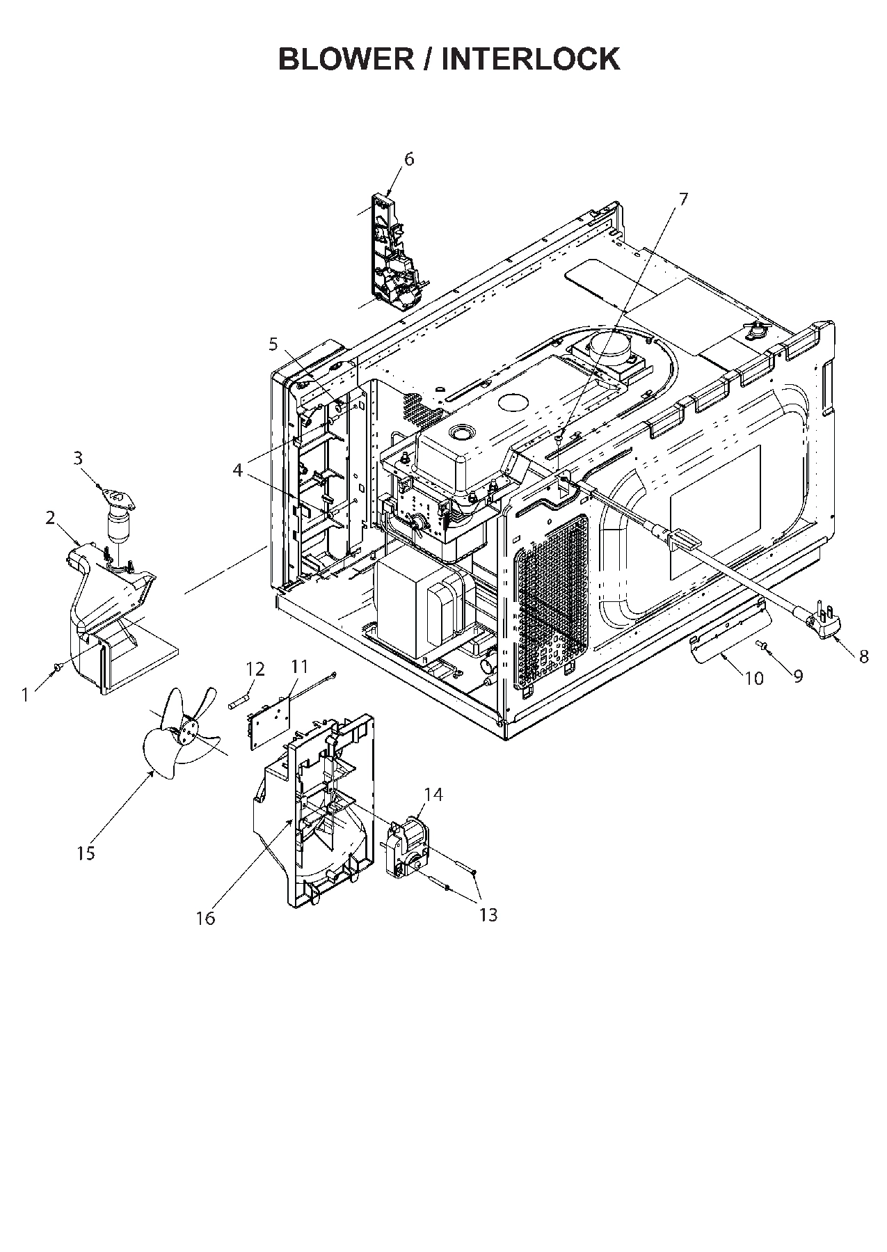 BLOWER / INTERLOCK