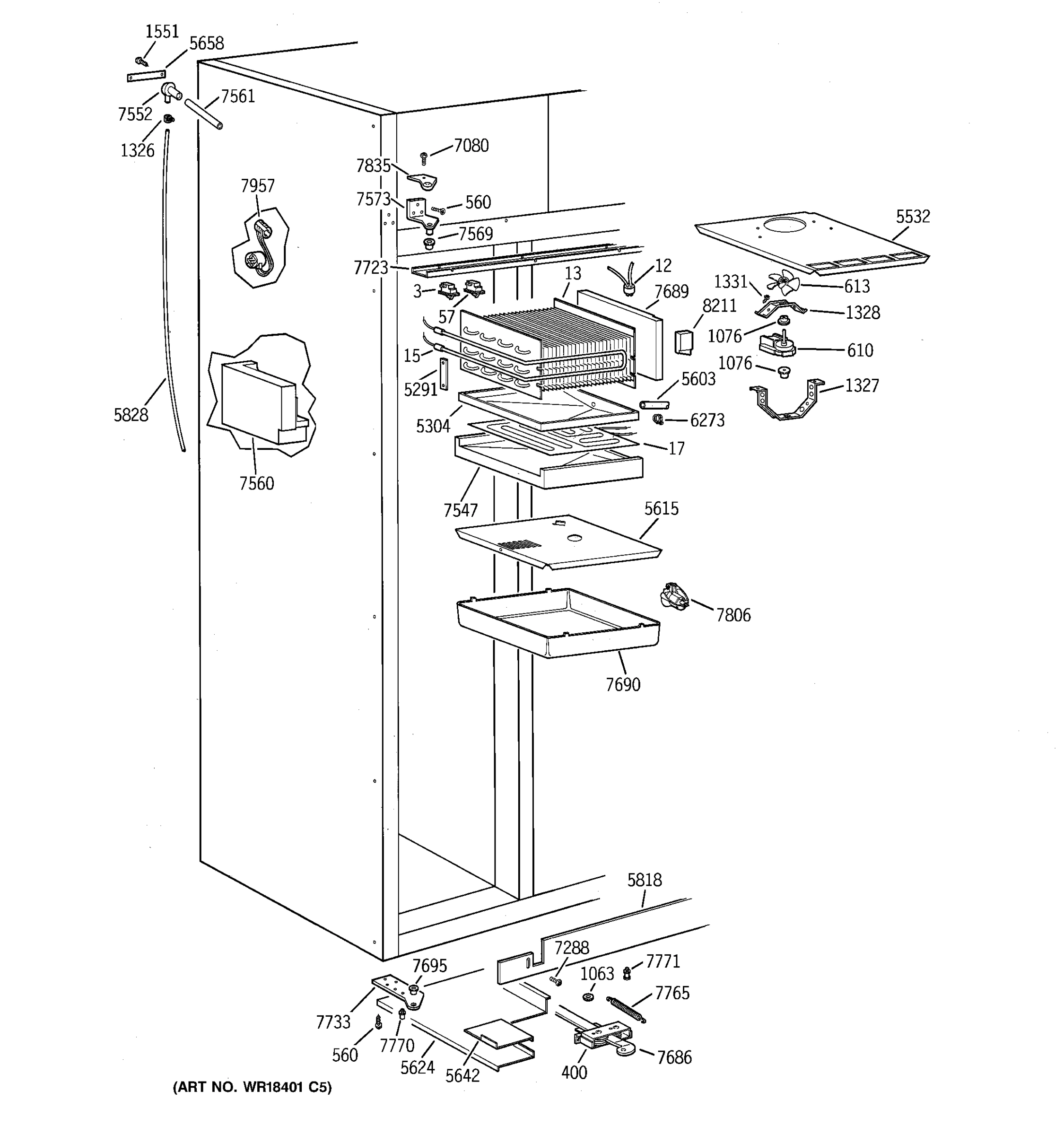 FREEZER SECTION