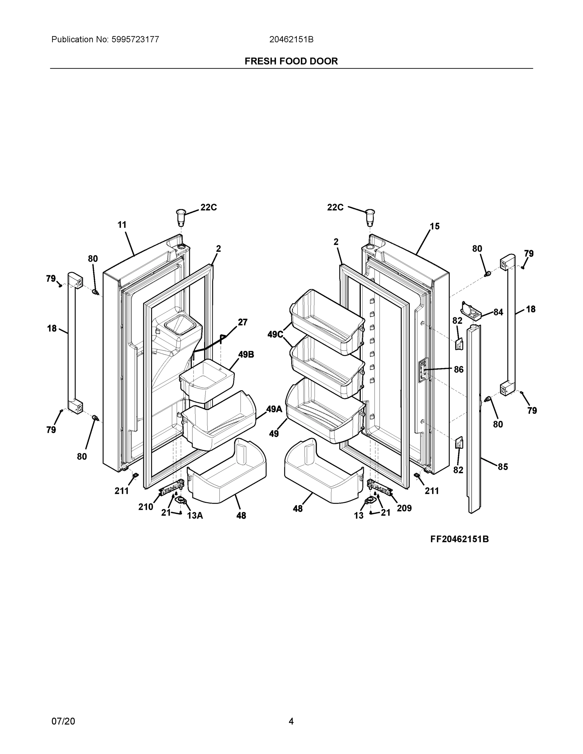 03 - FRESH FOOD DOOR
