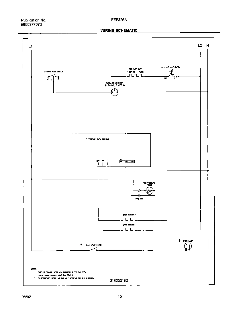 10 - WIRING SCHEMATIC