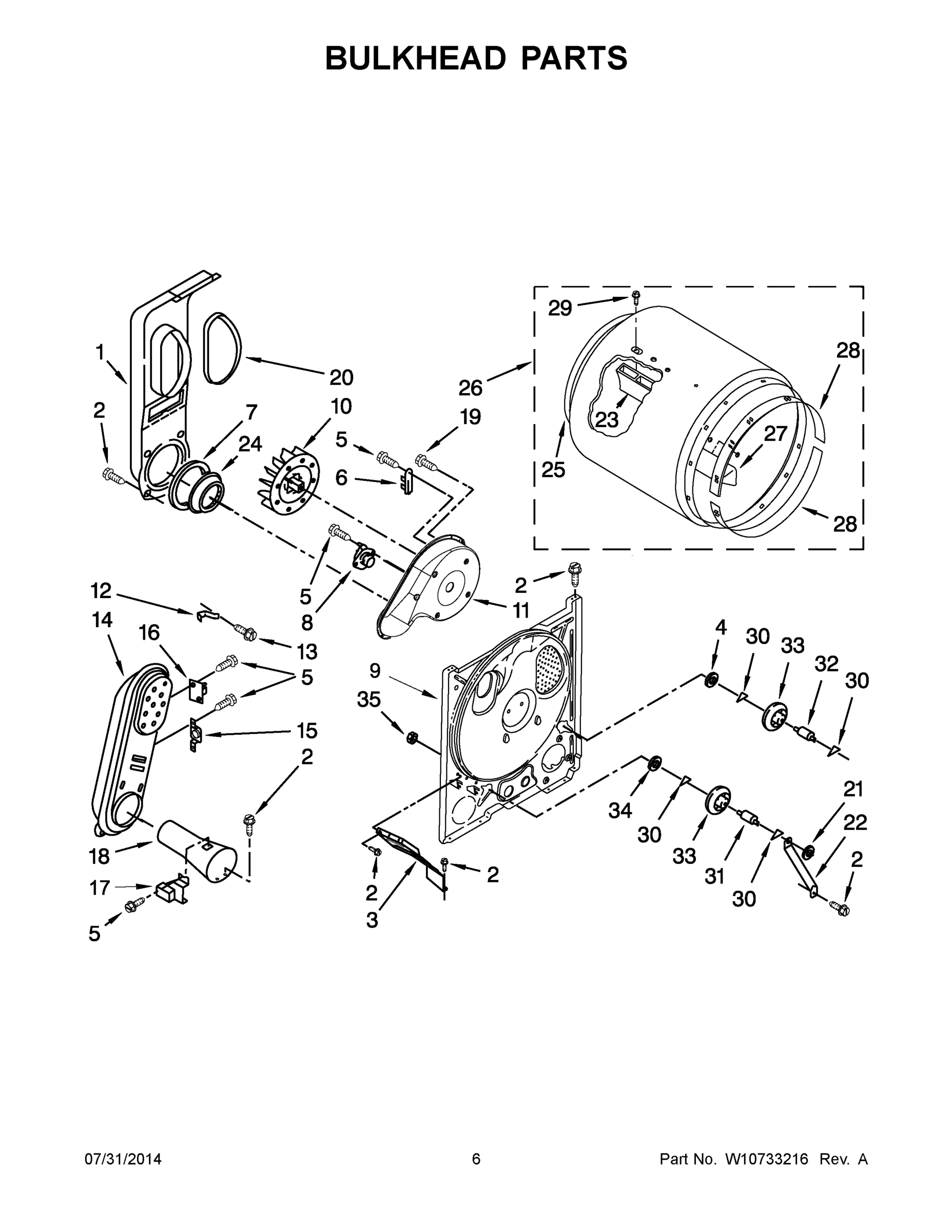 04 - BULKHEAD PARTS