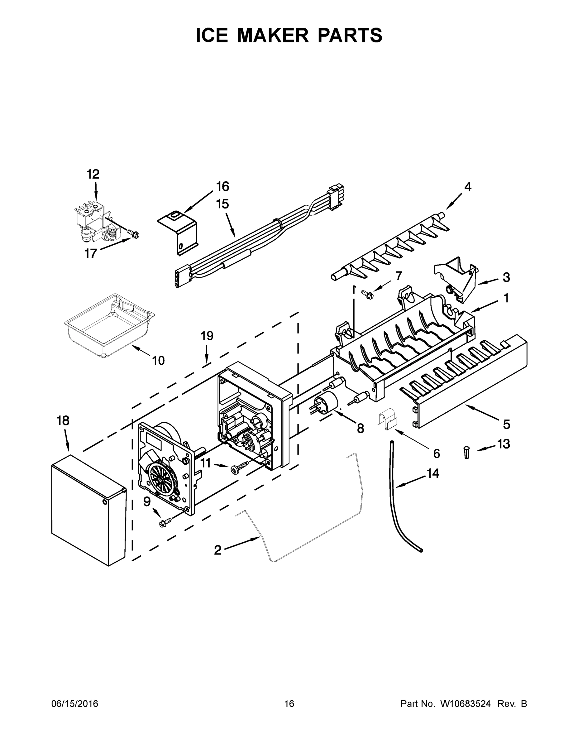 09 - ICE MAKER PARTS