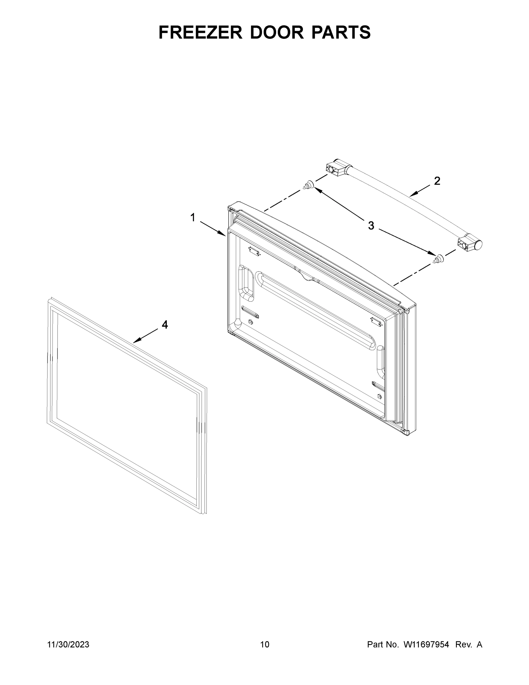 06 - FREEZER DOOR PARTS