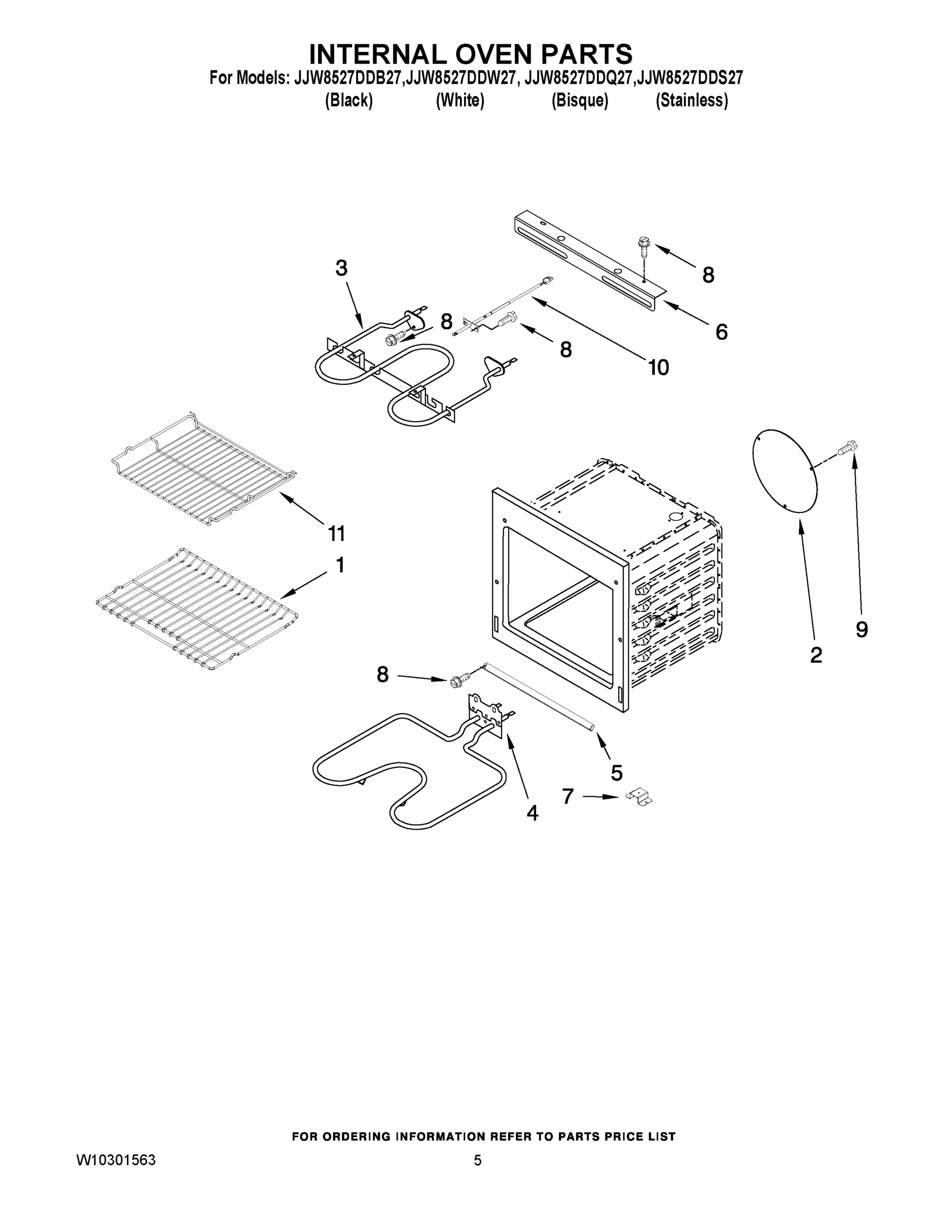 03 - INTERNAL OVEN PARTS