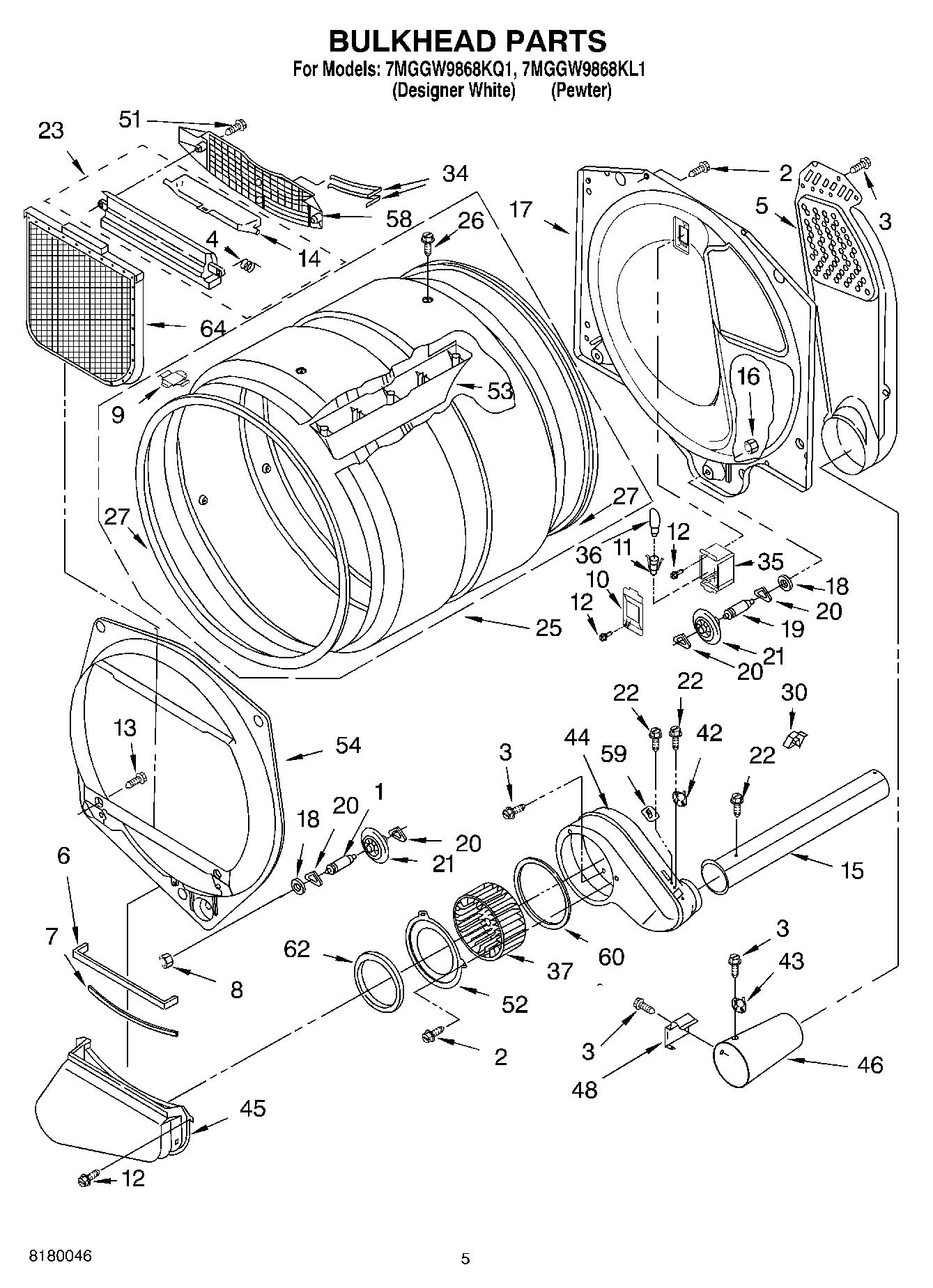 03 - BULKHEAD PARTS