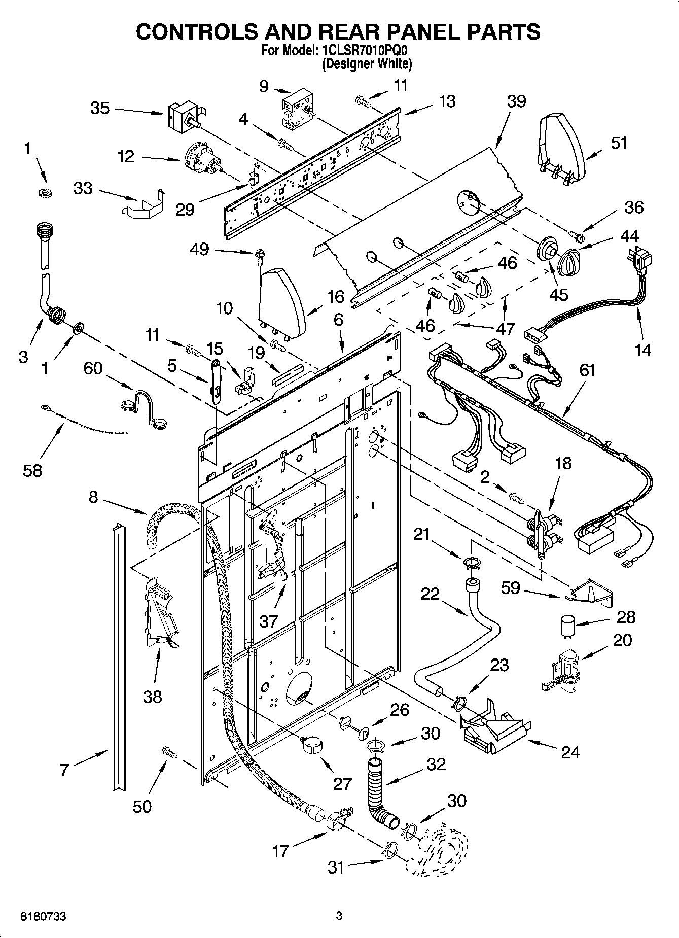 02 - CONTROLS AND REAR PANEL PARTS
