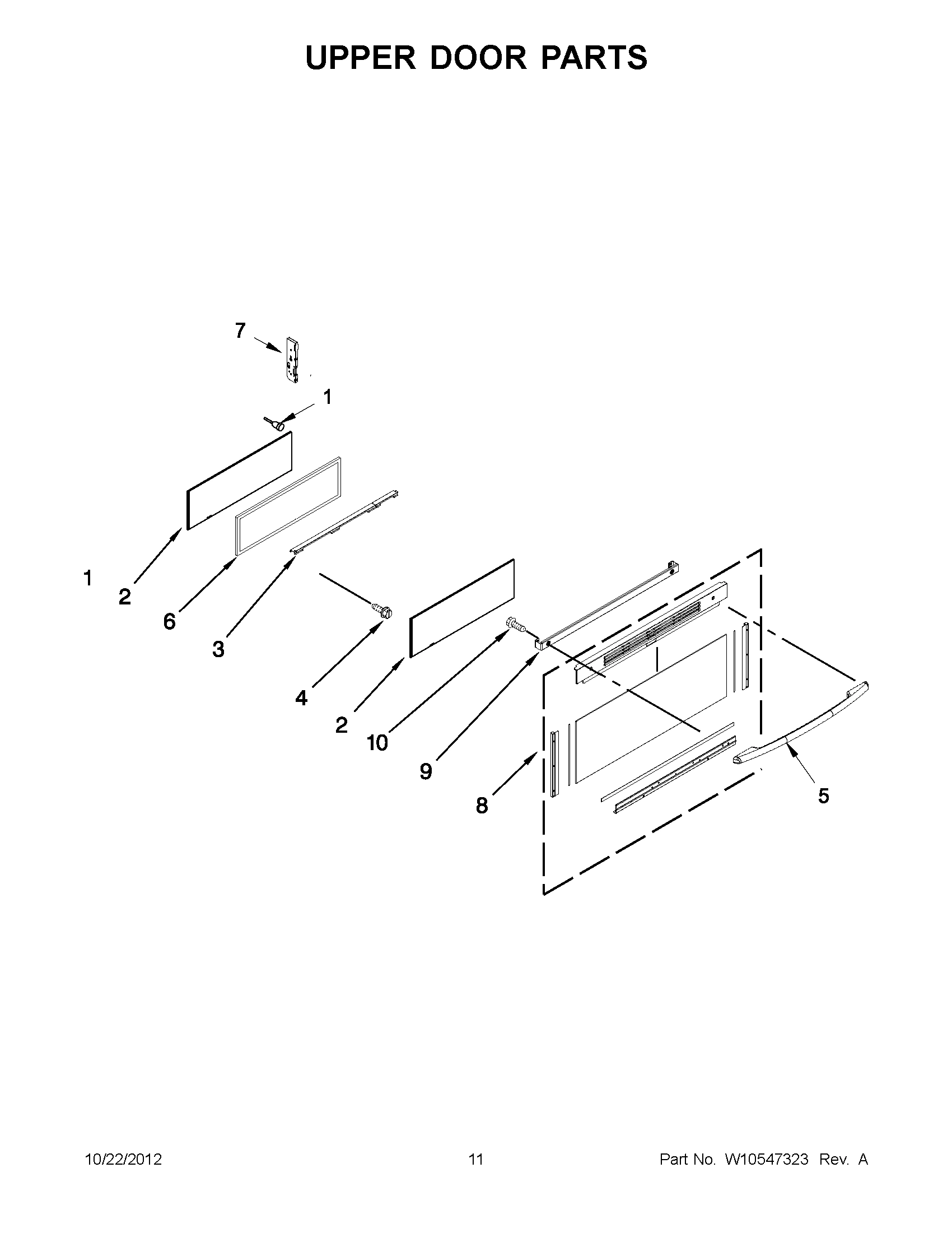 05 - UPPER DOOR PARTS
