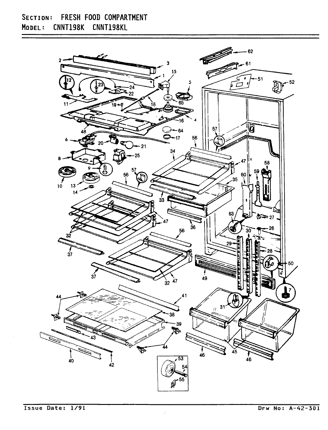 03 - FRESH FOOD COMPARTMENT