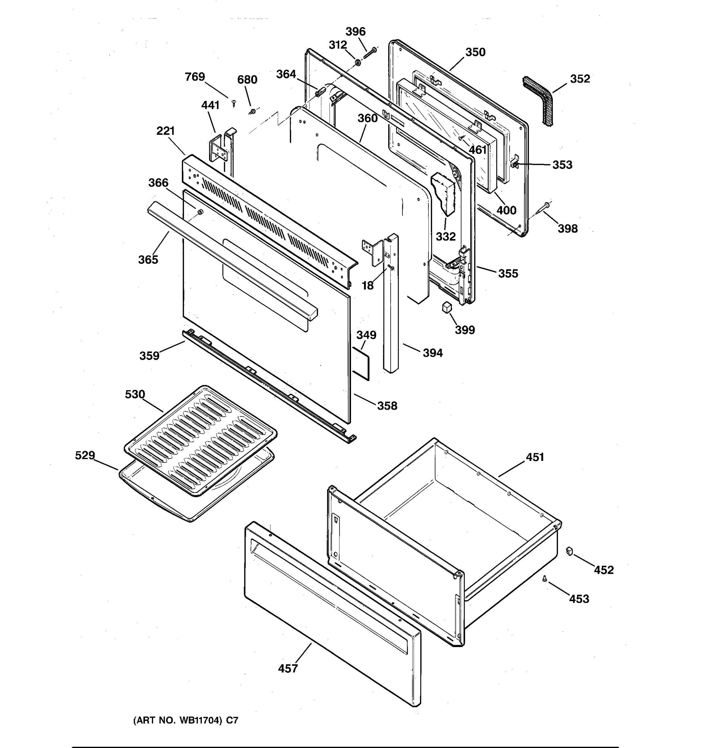 DOOR & DRAWER PARTS