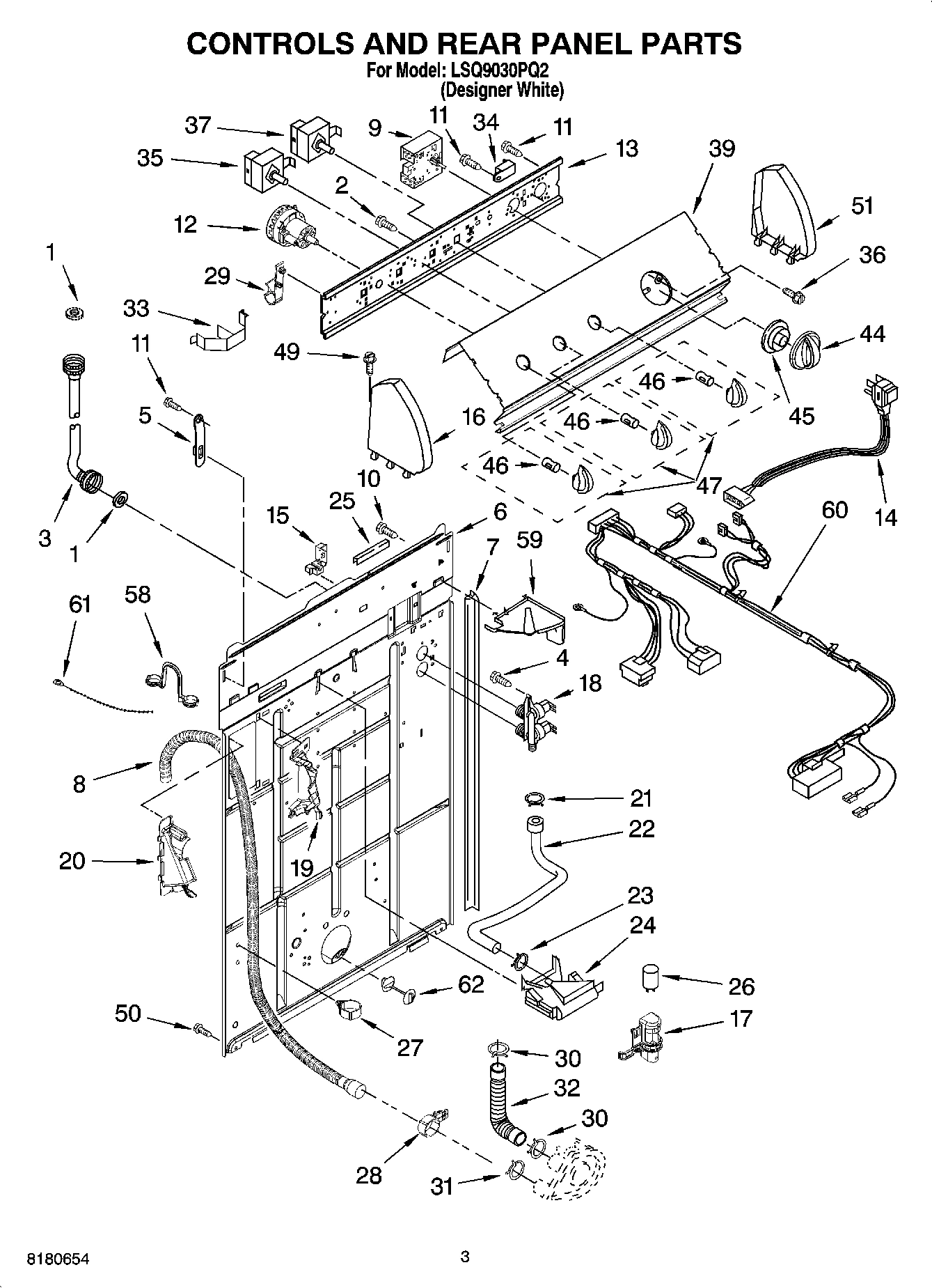 02 - CONTROLS AND REAR PANEL PARTS