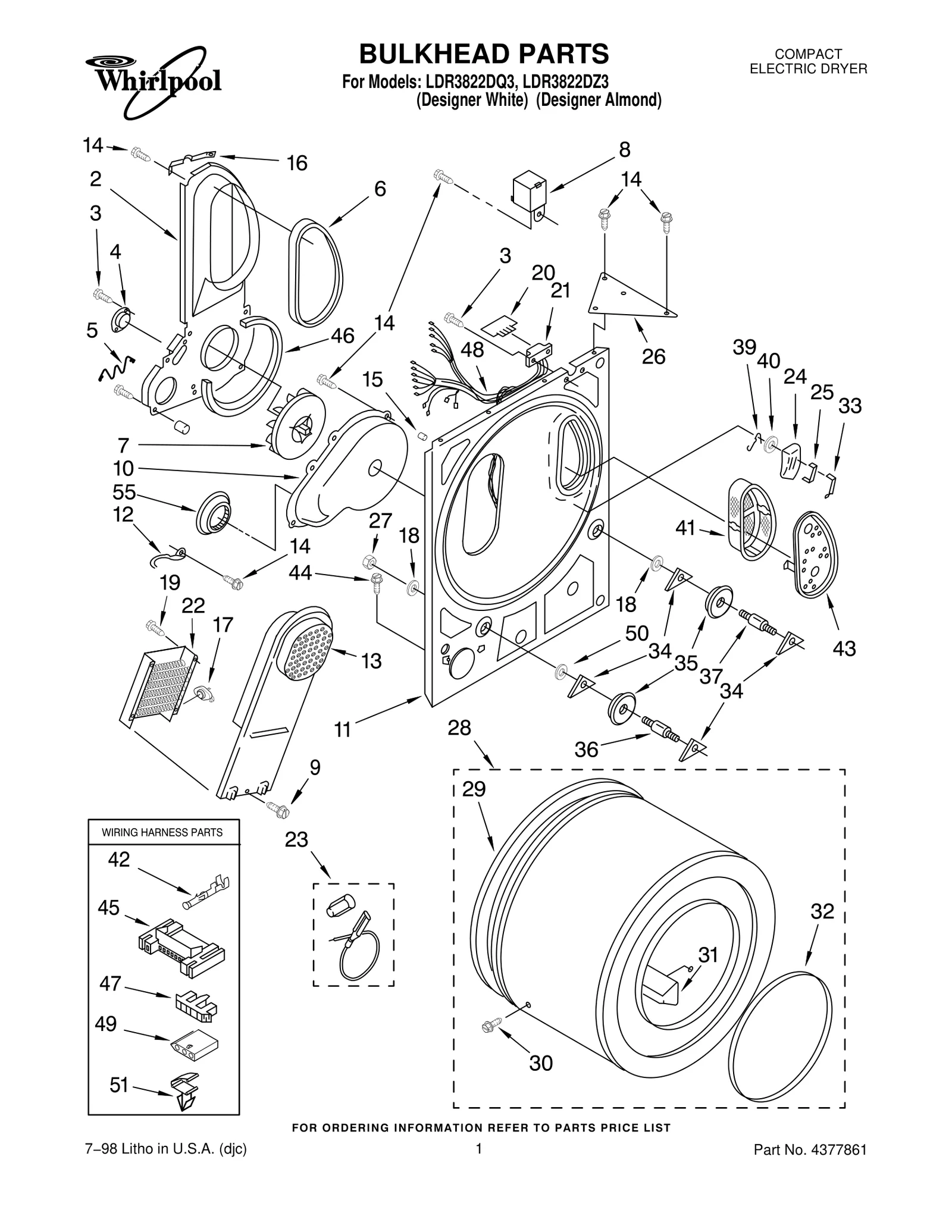BULKHEAD PARTS