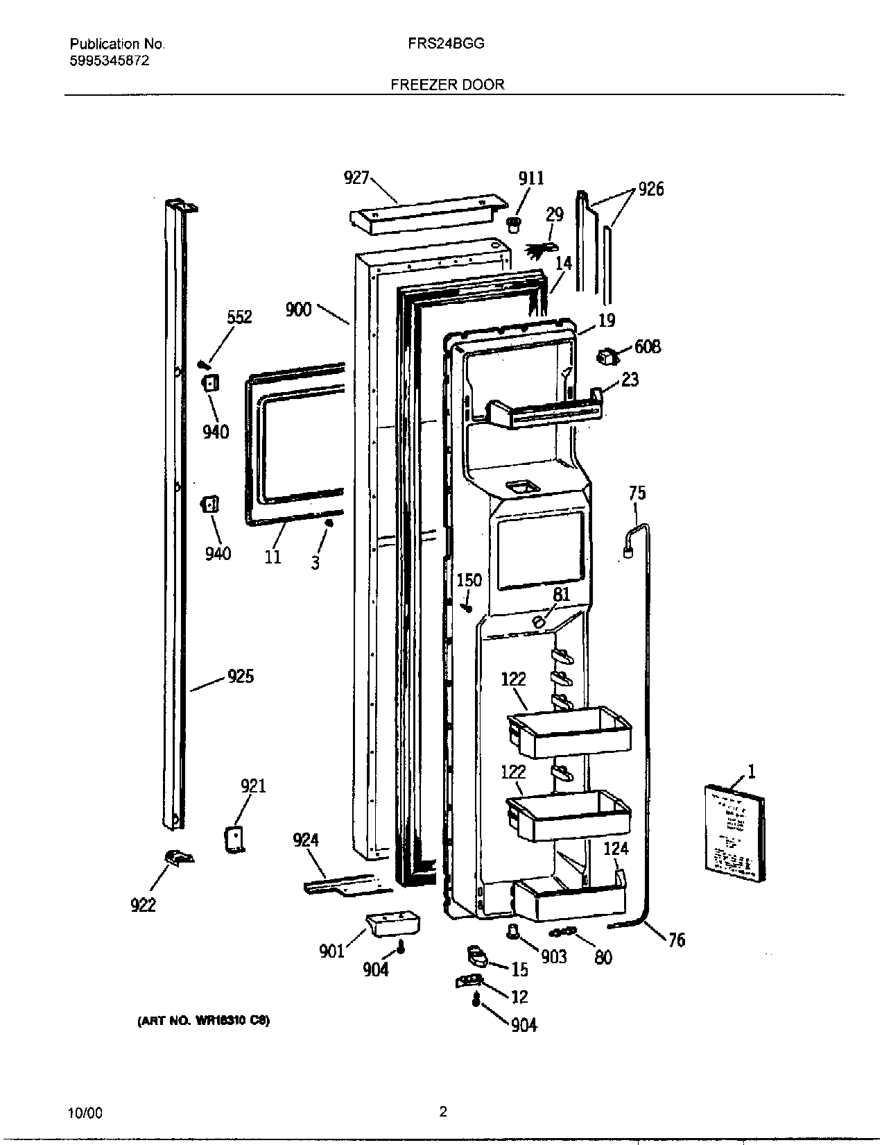 02 - FREEZER DOOR