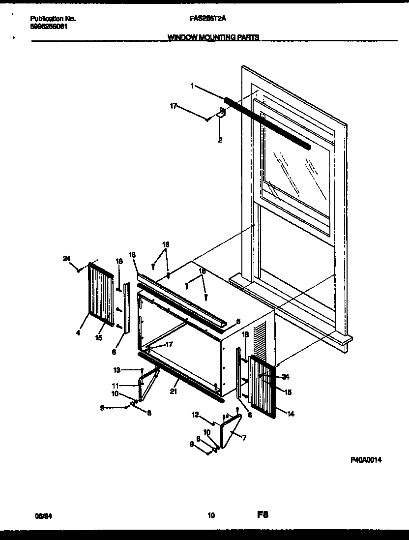 06 - WINDOW MOUNTING PARTS