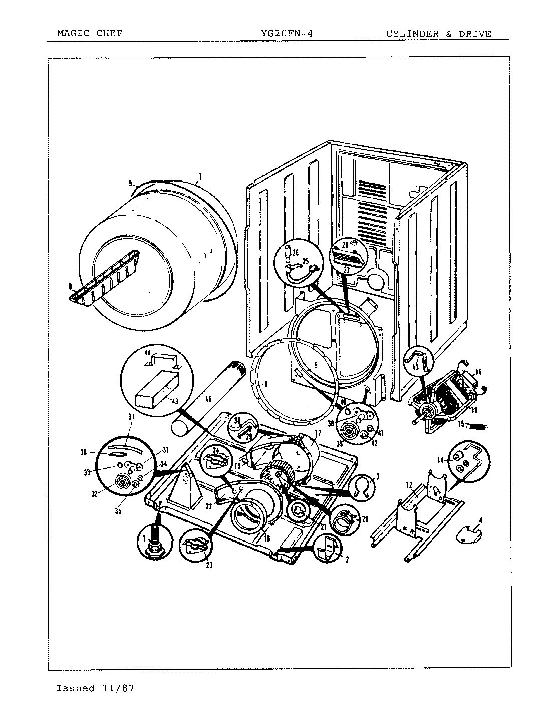 02 - CYLINDER & DRIVE