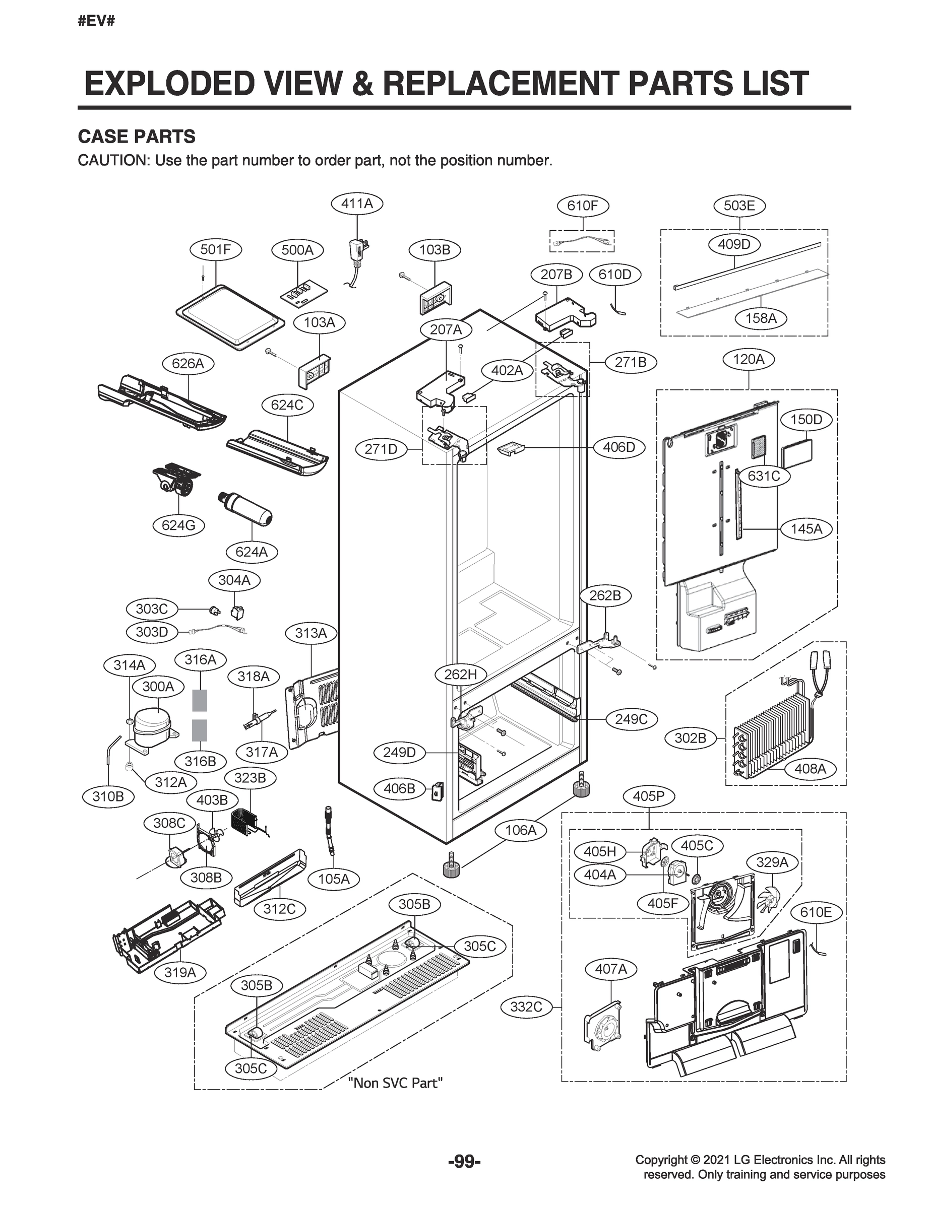 CASE PARTS