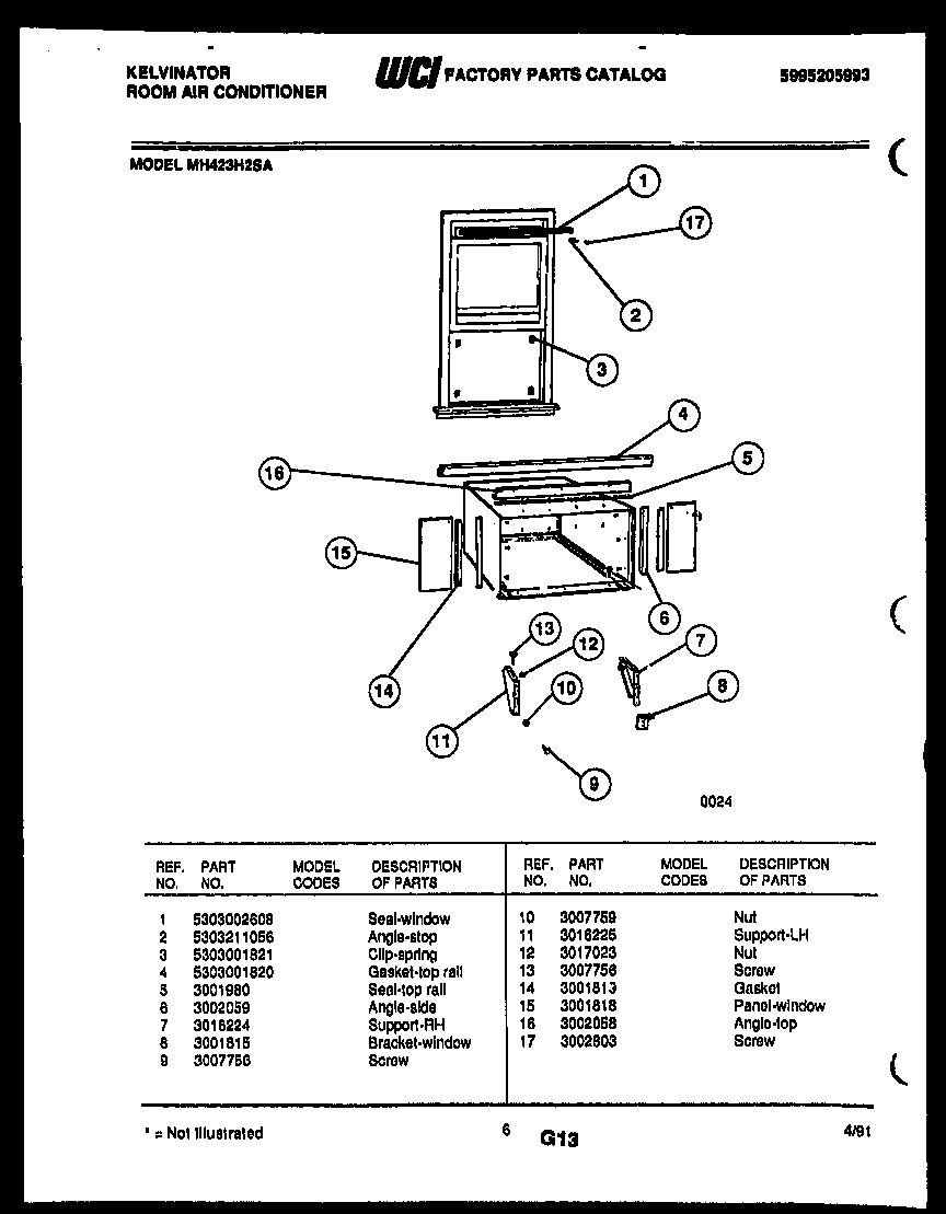 06 - CABINET AND INSTALLATION PARTS