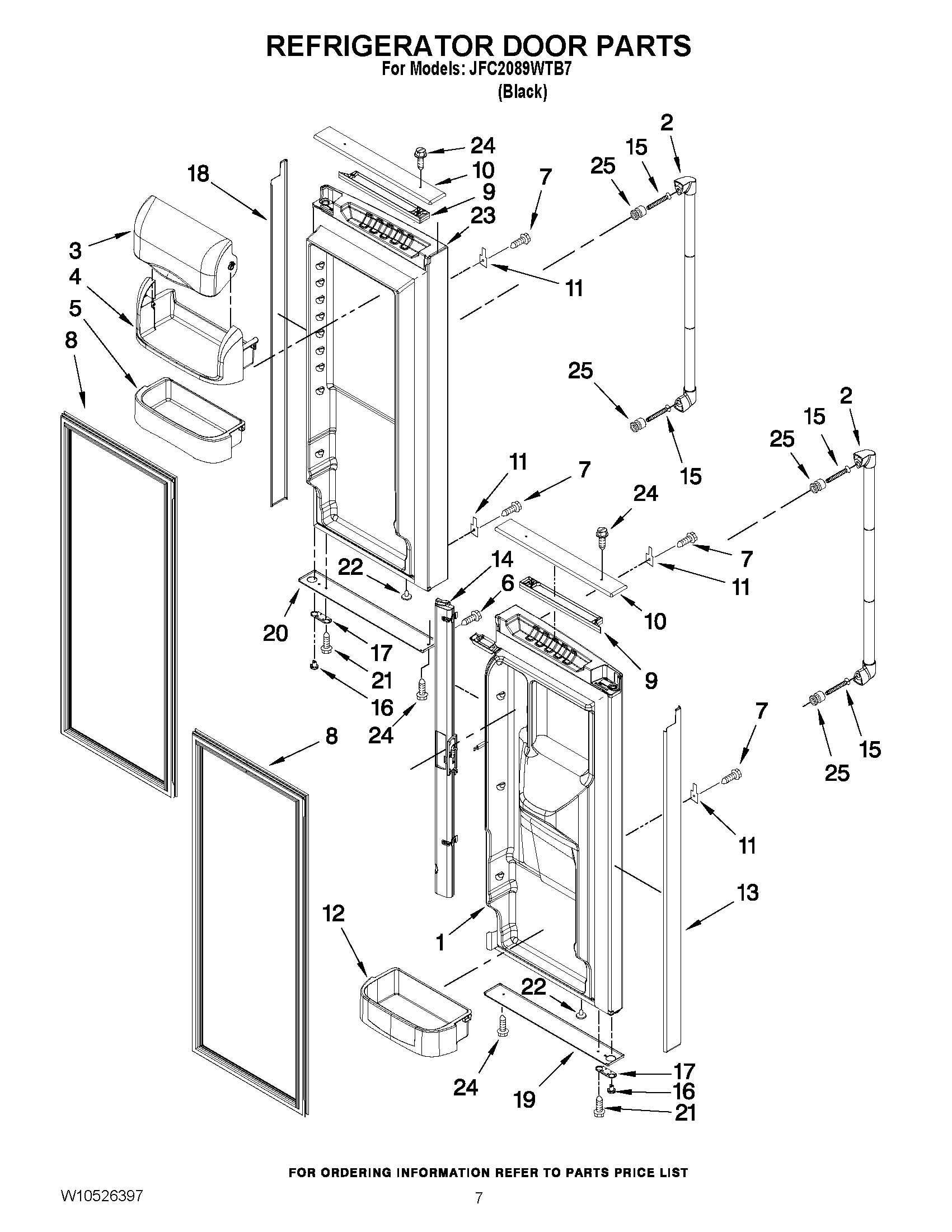 04 - REFRIGERATOR DOOR PARTS