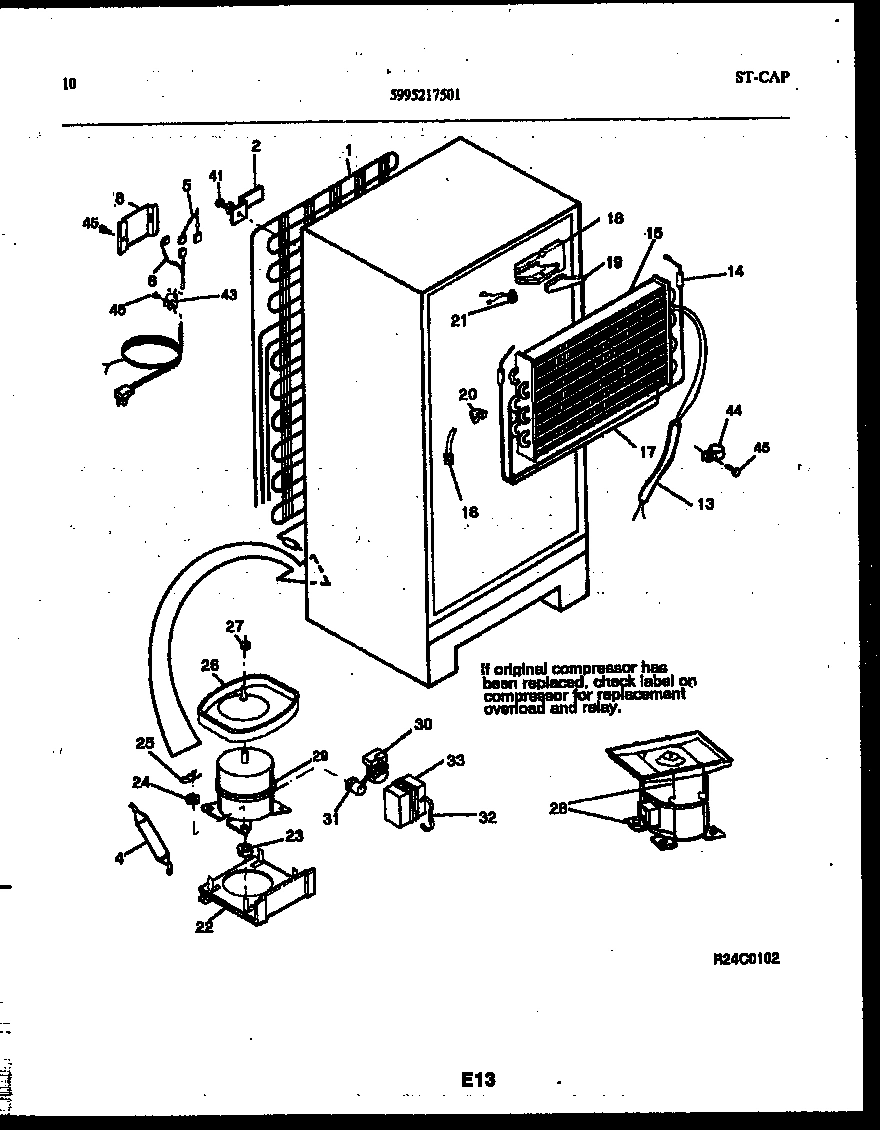 06 - SYSTEM AND AUTOMATIC DEFROST PARTS