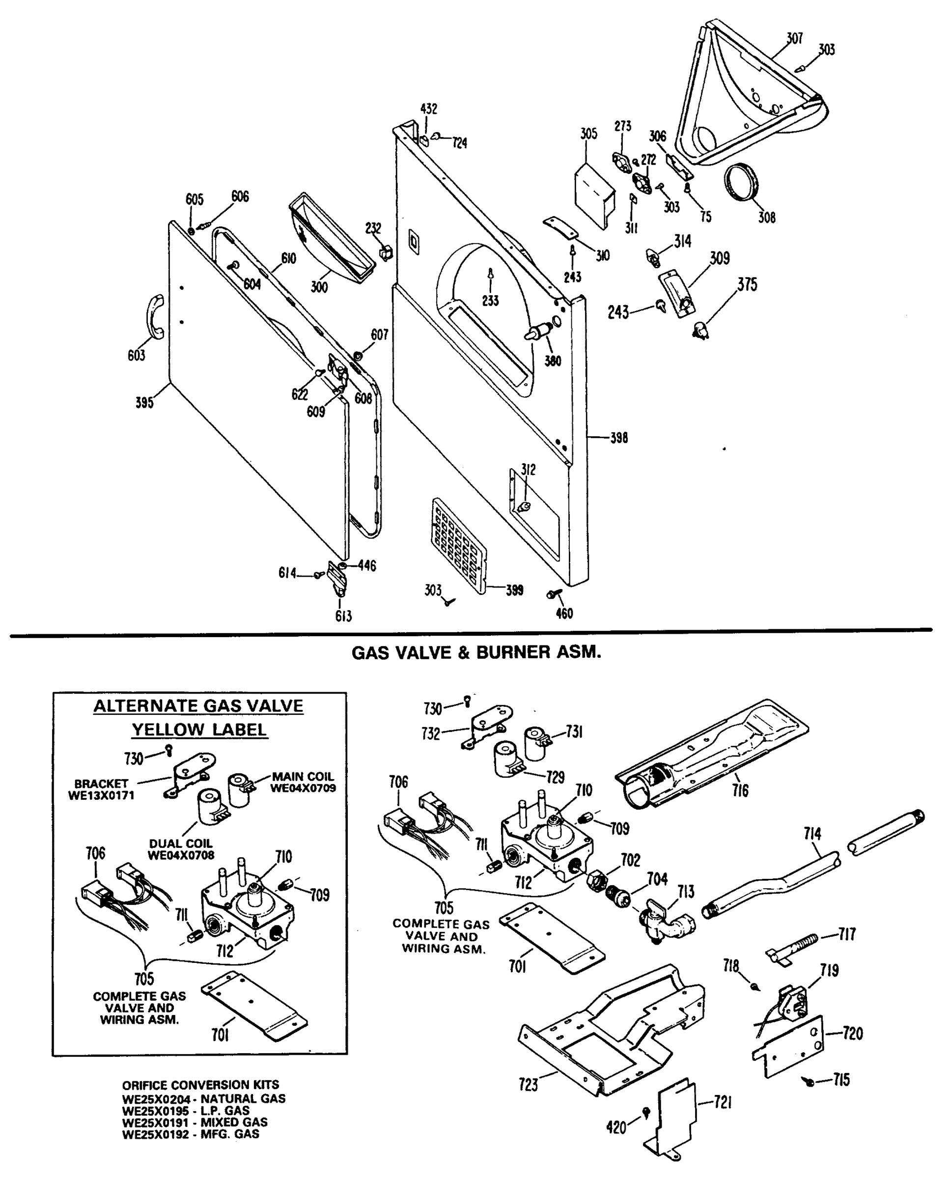 CABINET FRONT ASEMBLY