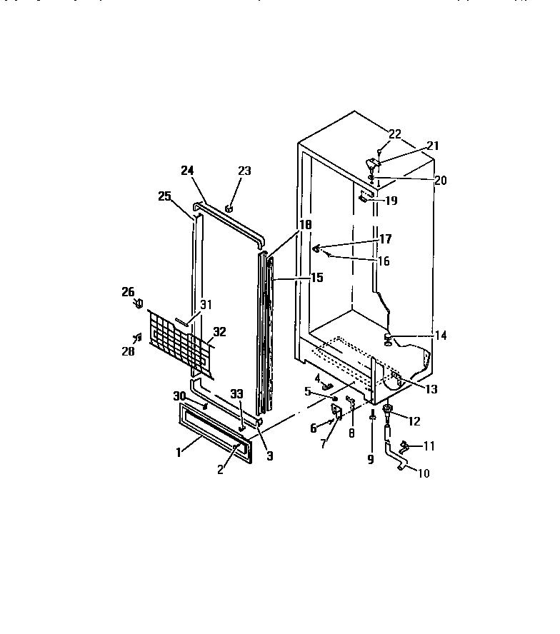 04 - CABINET HINGES, APRON, DOOR MOULDIN