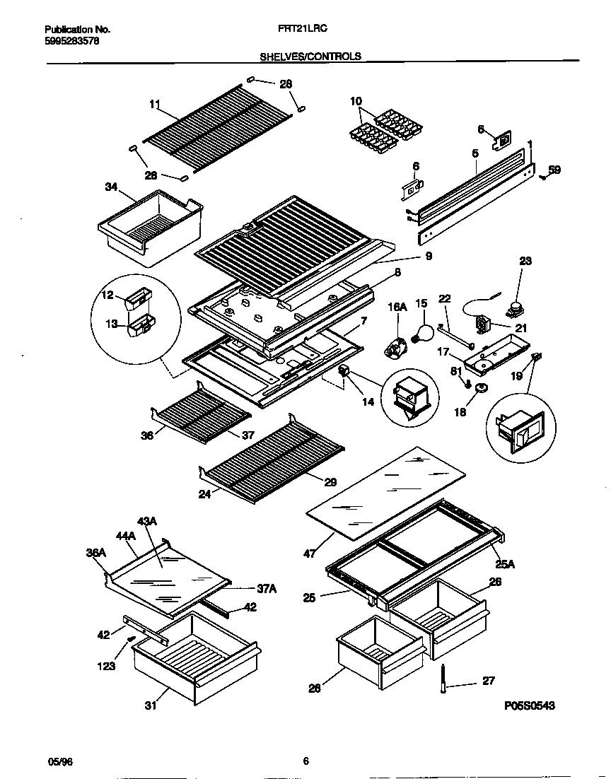 04 - SHELVES/CONTROLS