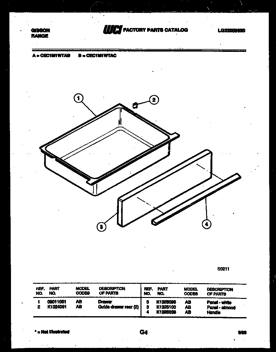 03 - DRAWER PARTS