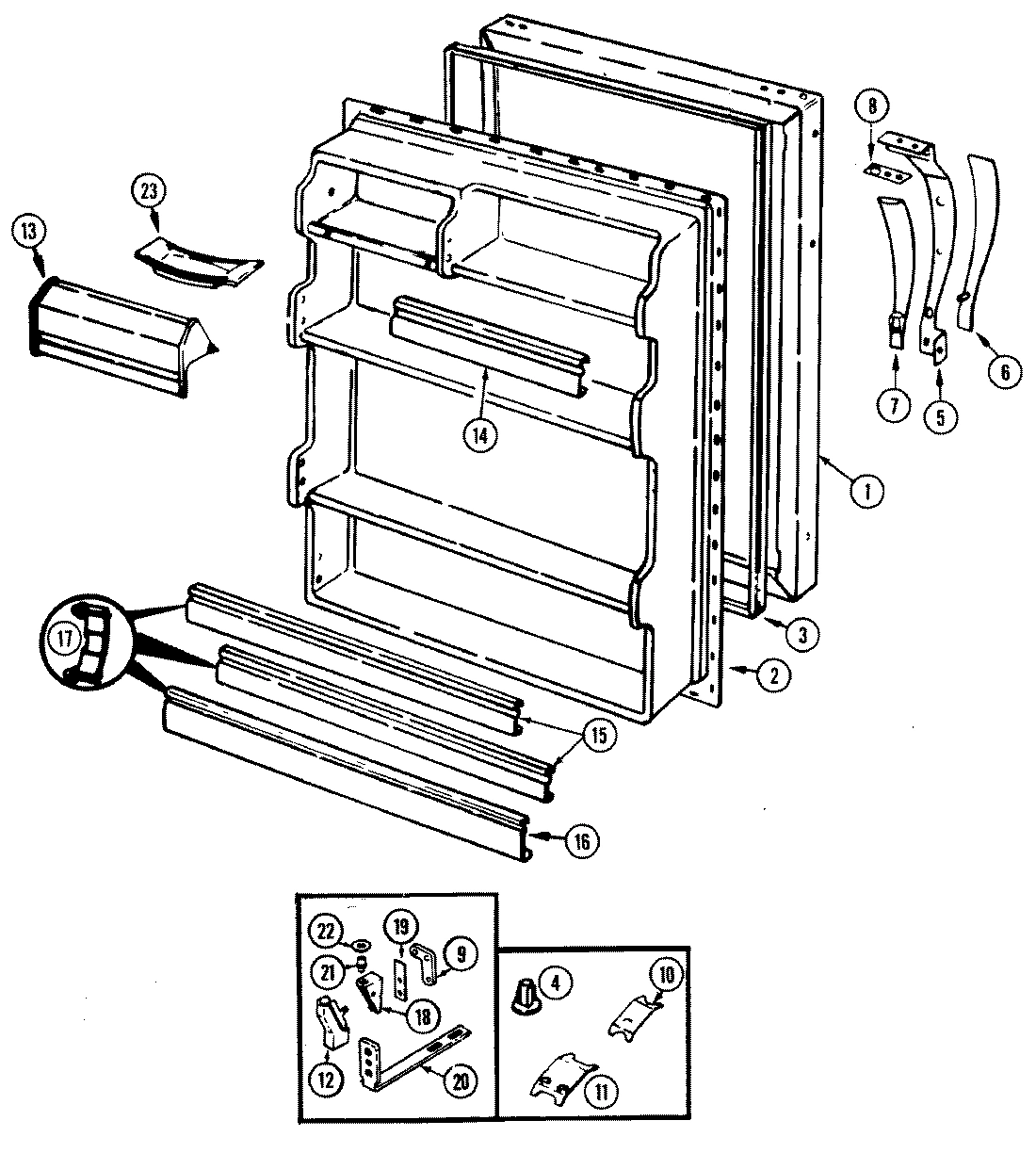 04 - FRESH FOOD DOOR