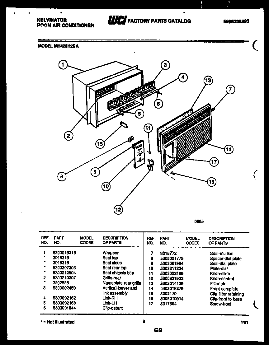 02 - CABINET PARTS
