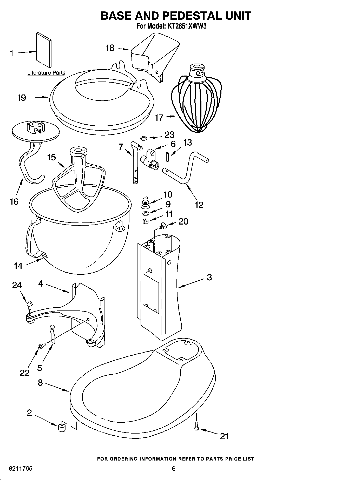 03 - BASE AND PEDESTAL UNIT AND ACCESSORY PARTS