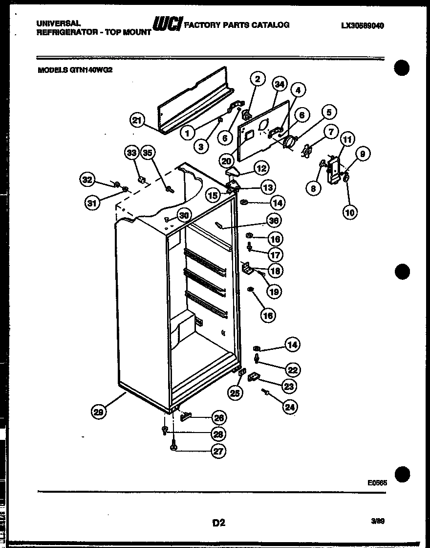 03 - CABINET PARTS