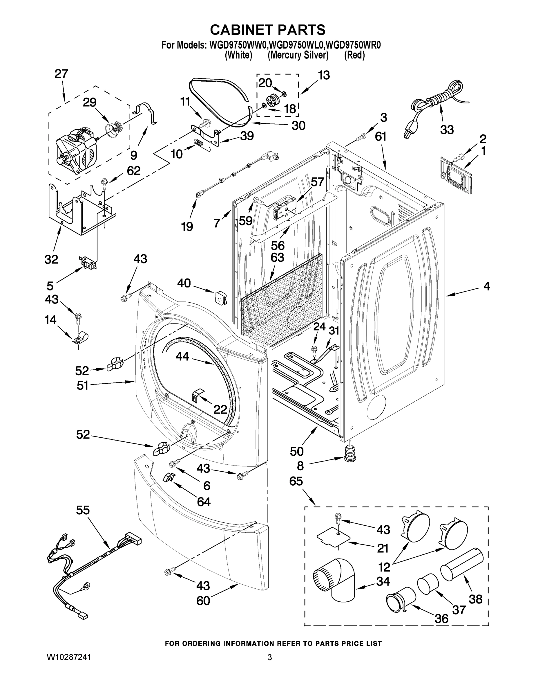 02 - CABINET PARTS